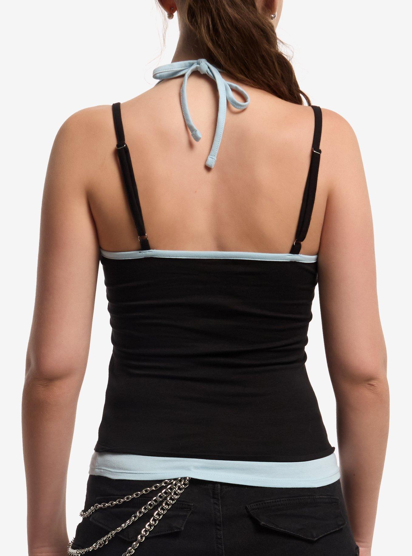 Sonic The Hedgehog Chao Girls Cami, BLACK, alternate