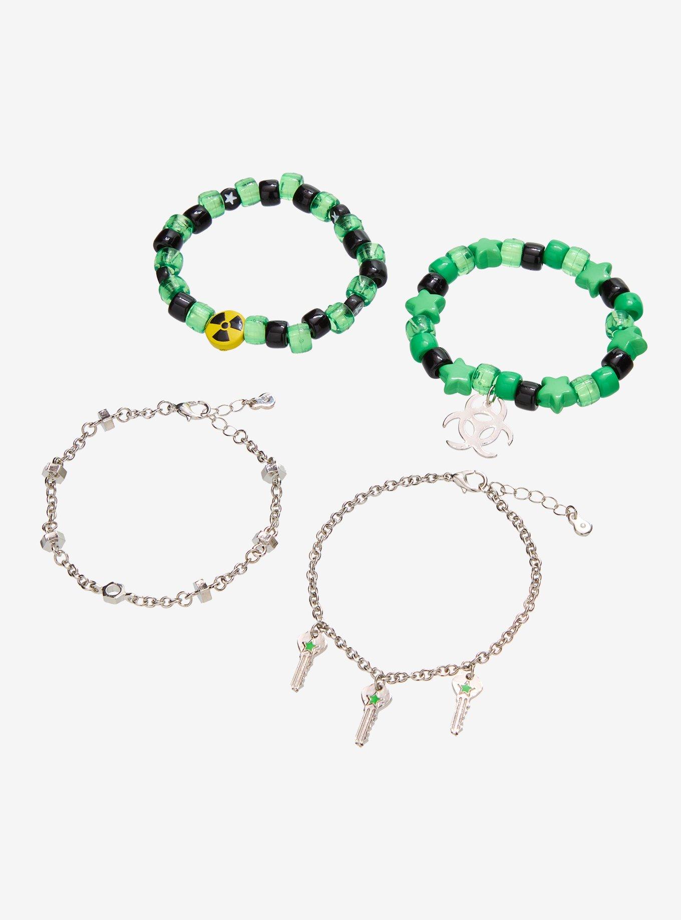 Biohazard Key Charm Bracelet Set, , alternate