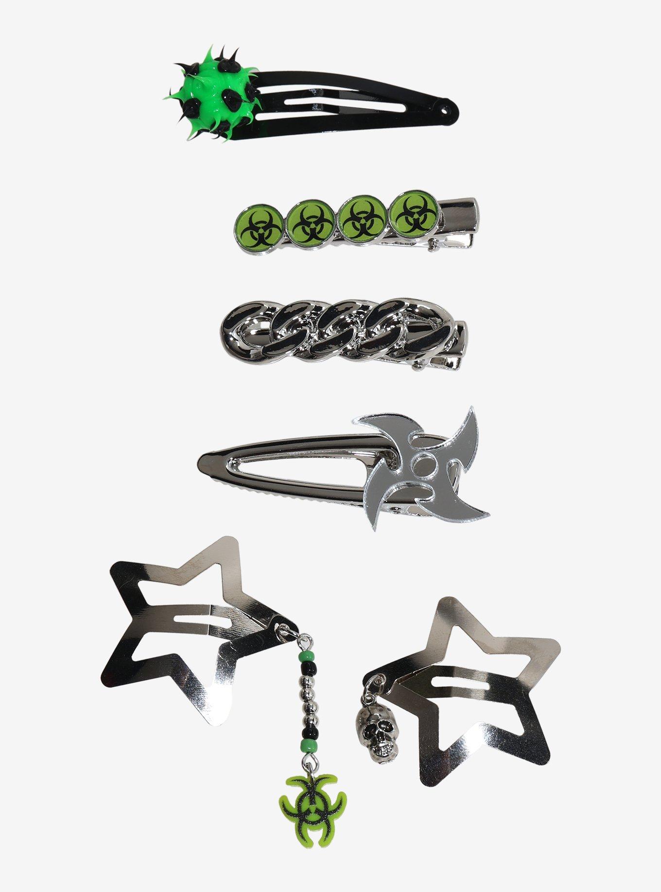 Biohazard Hair Clip Set, , hi-res
