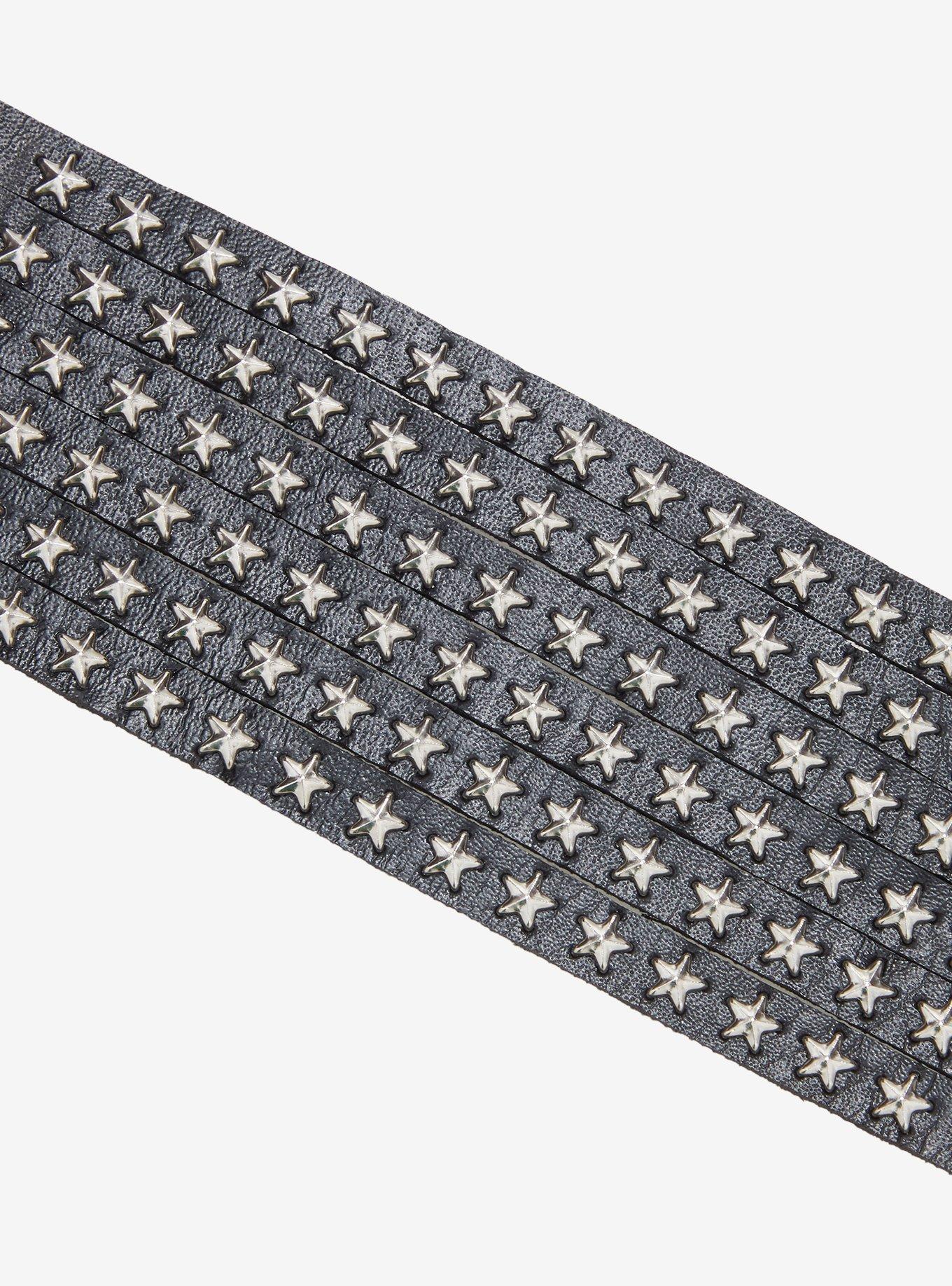 Social Collision Star Stud Cuff Bracelet, , alternate