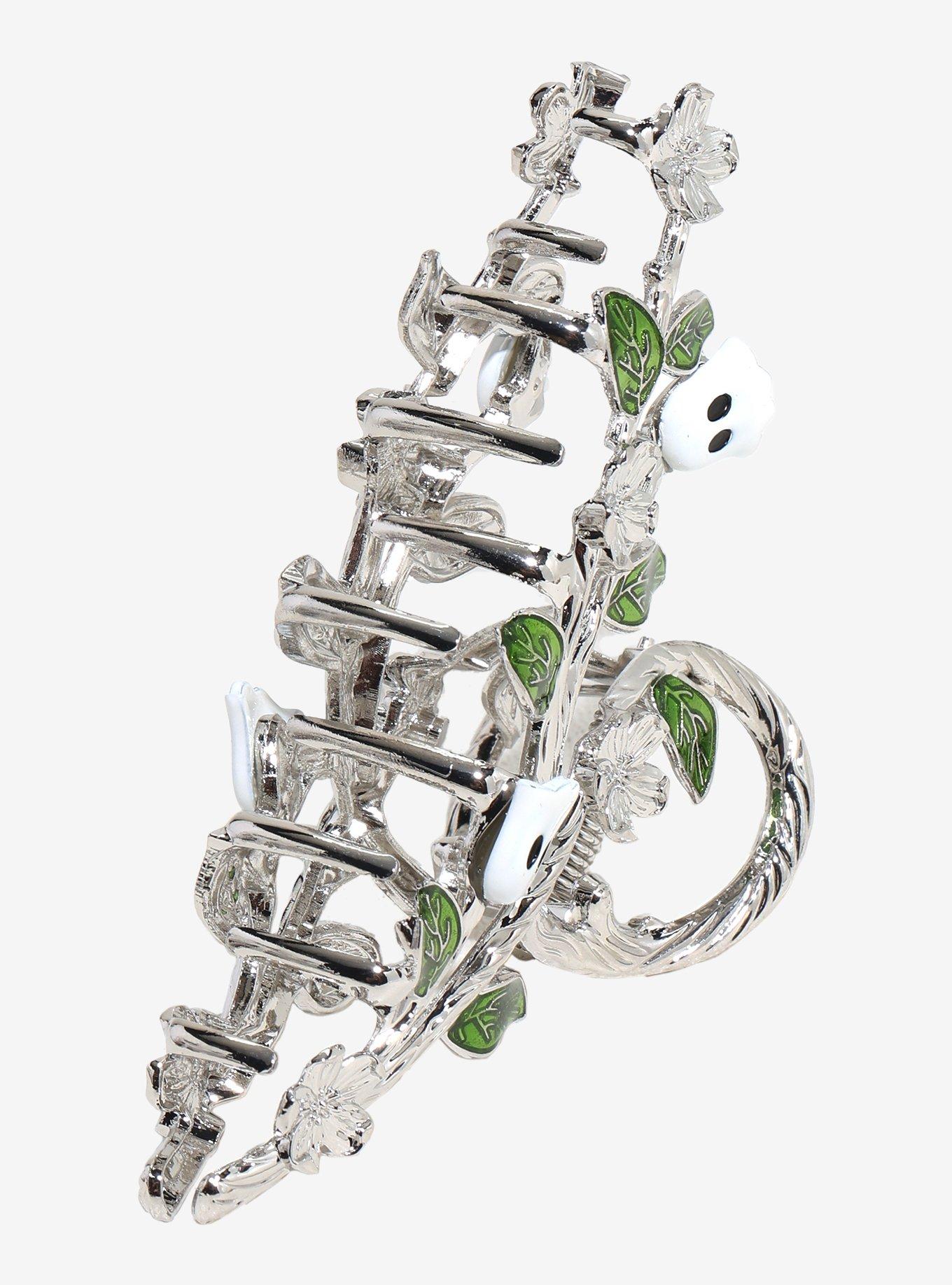 Thorn & Fable Ghost Garden Claw Hair Clip, , alternate