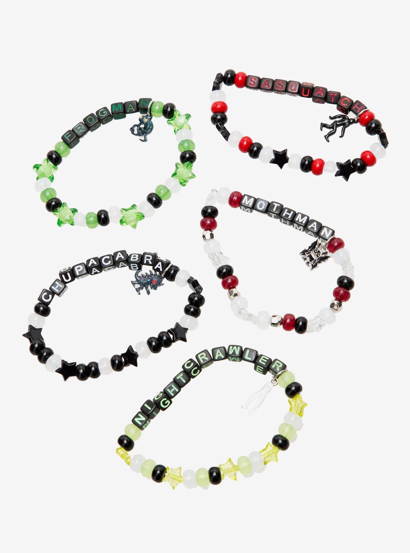 Cryptid Sightings Bead Bracelet Set, , hi-res
