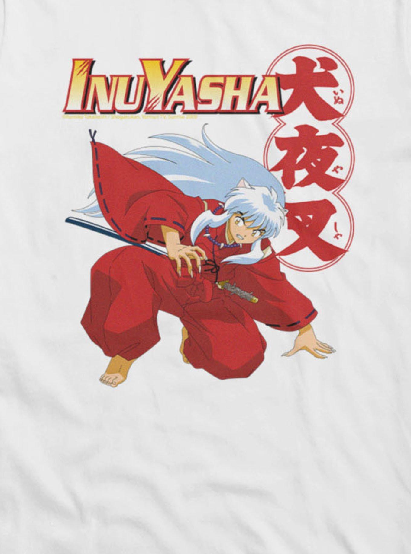 InuYasha Fighting Stance Girls T-Shirt, , hi-res