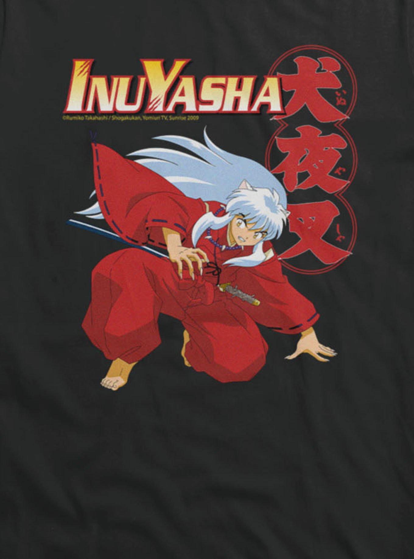 InuYasha Fighting Stance Girls T-Shirt, , hi-res