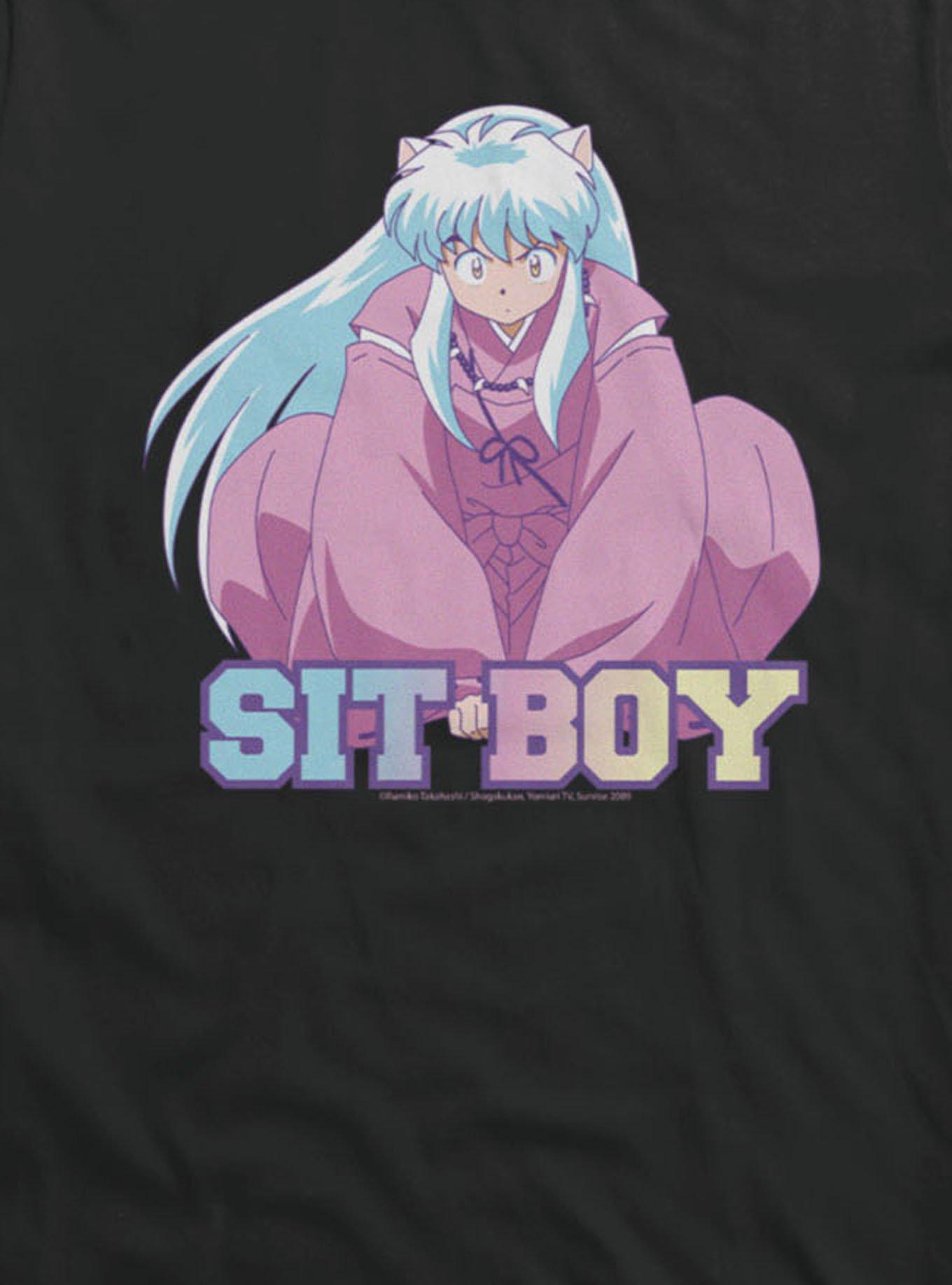 InuYasha Sit Boy Pastels Girls T-Shirt, , hi-res