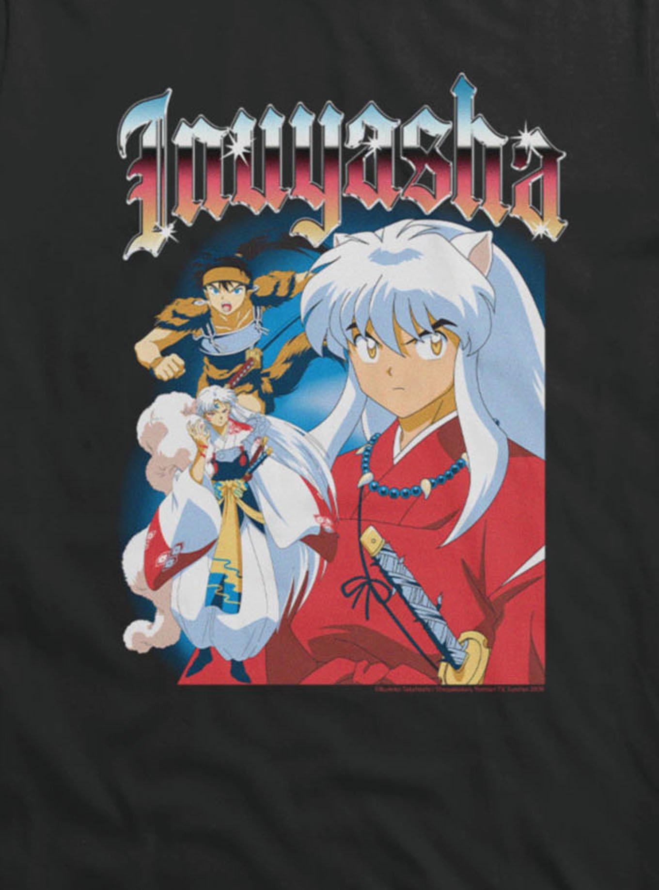 InuYasha Rock Style Letters Girls T-Shirt, , hi-res