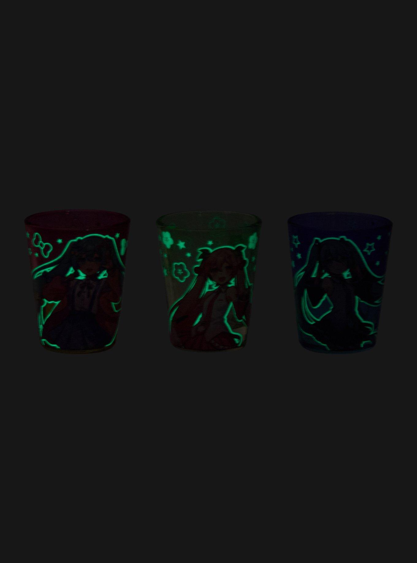 Hatsune Miku Glow-In-The-Dark Blind Box Mini Glass, , alternate - view 2