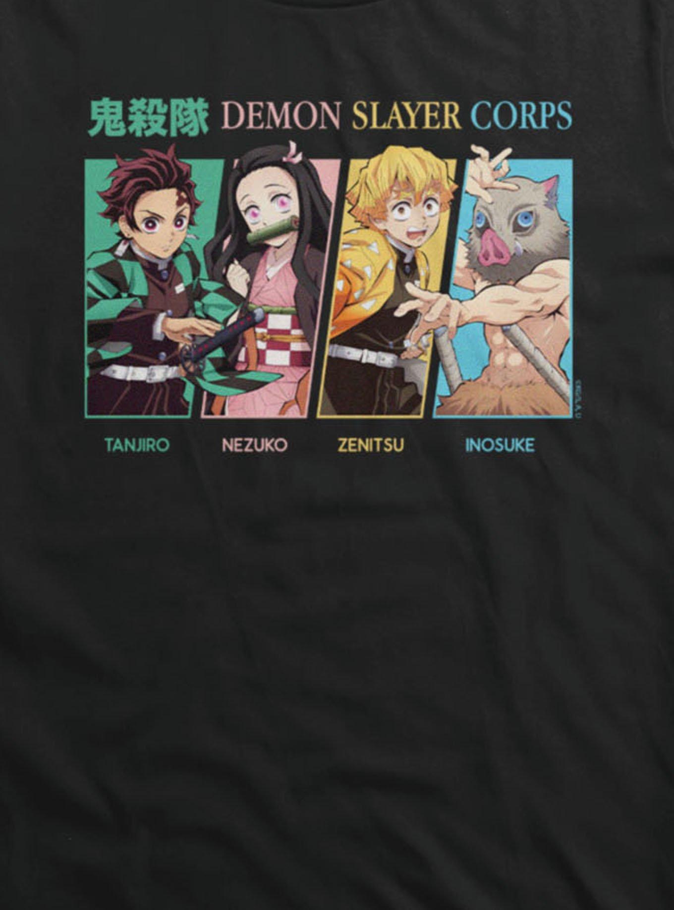 Demon Slayer Corps Character Panels T-Shirt, , hi-res