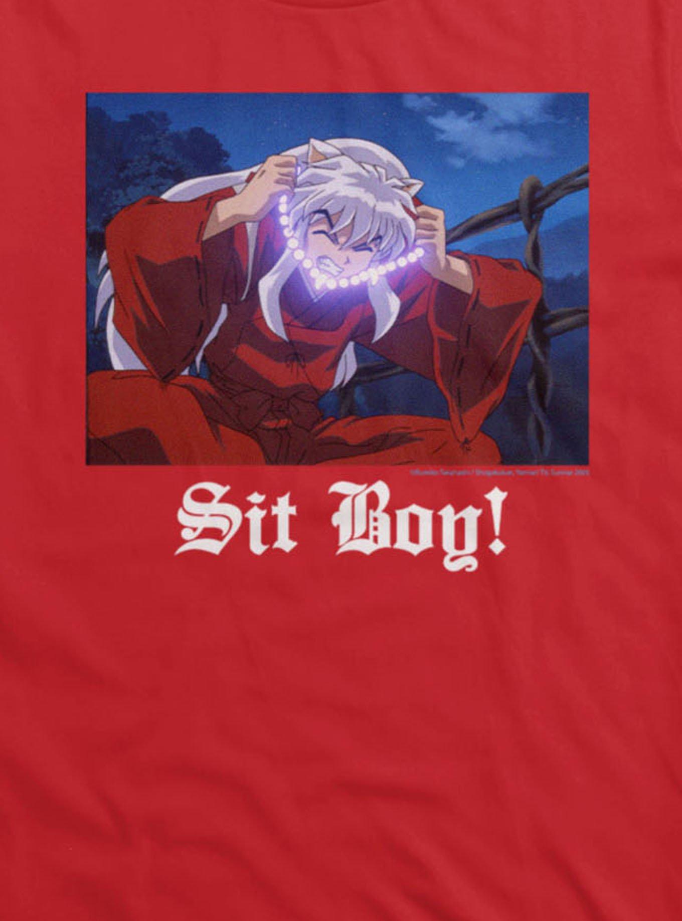 InuYasha Sit Boy T-Shirt, , hi-res