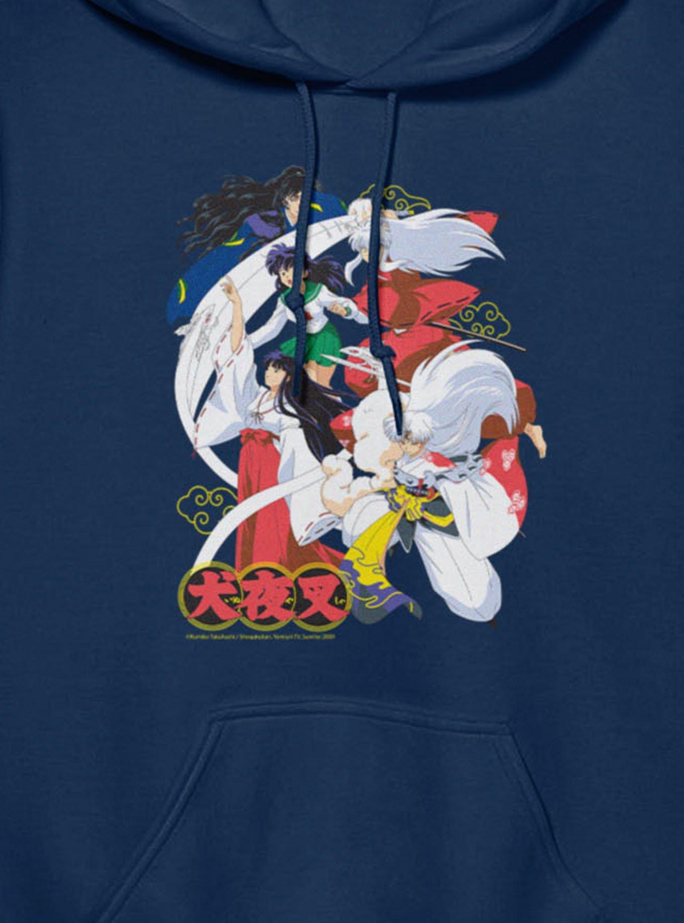 InuYasha Kagome Demon Dogs Collage Hoodie, , hi-res
