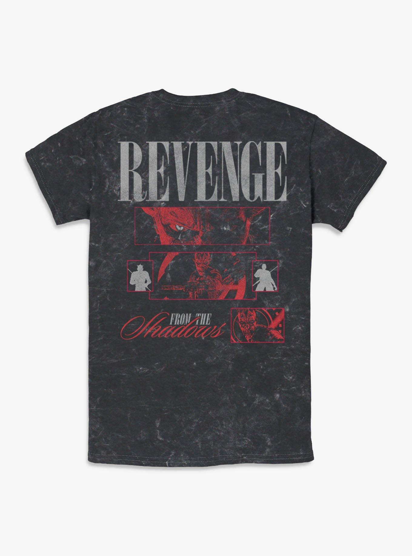 Star Wars: Maul - Shadow Lord Dark Side Mineral Wash T-Shirt BoxLunch Exclusive, , hi-res