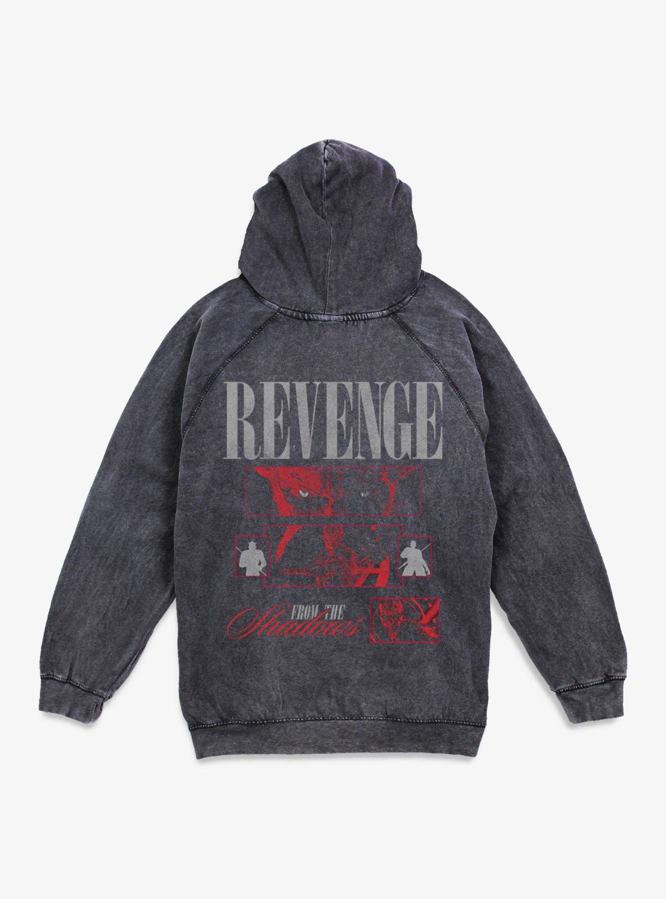 Star Wars: Maul - Shadow Lord Dark Side Mineral Wash Hoodie BoxLunch Exclusive, , hi-res