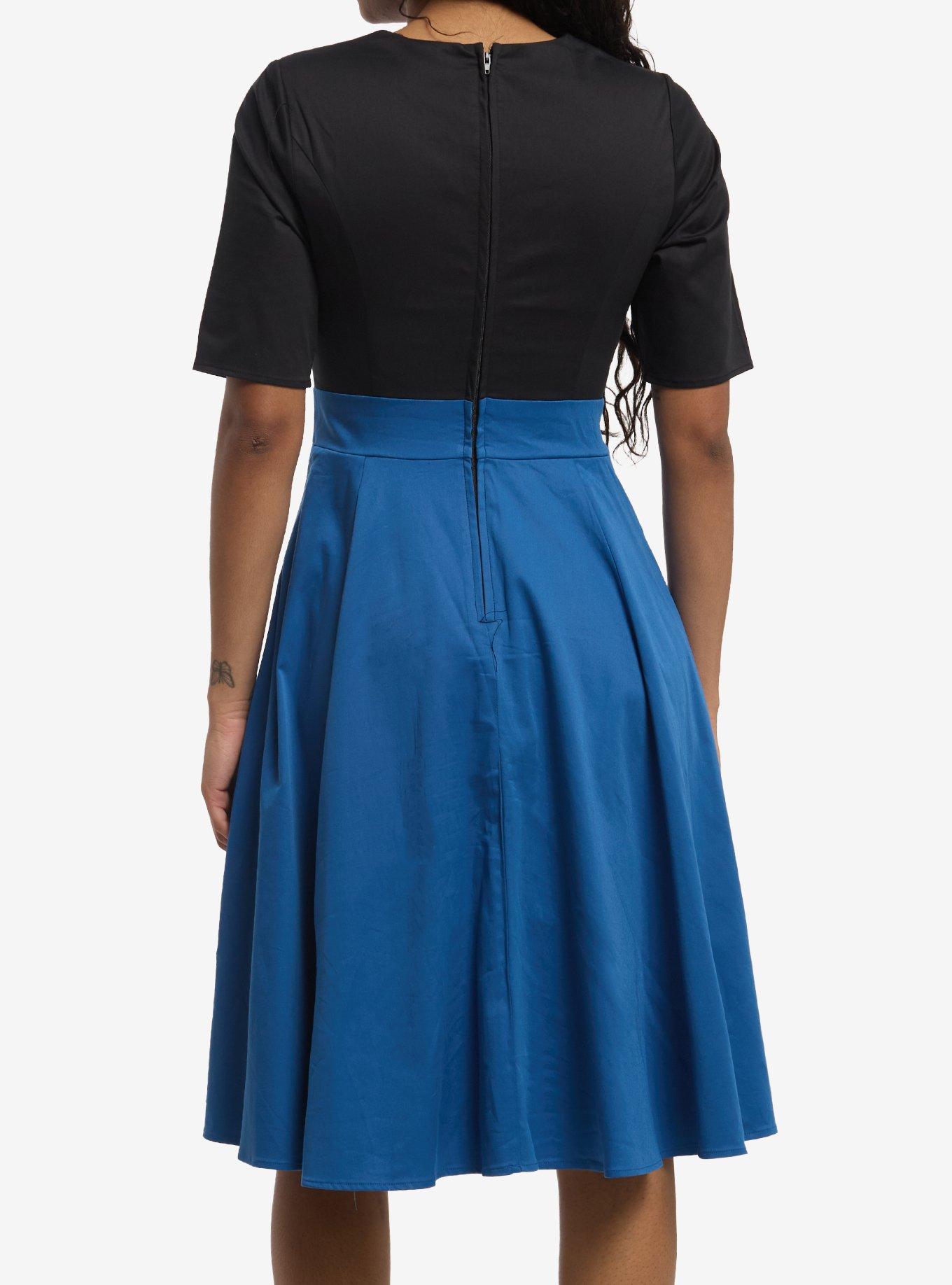 Her Universe Disney Oswald Drawing Retro Dress Her Universe Exclusive, MULTI, alternate - view 3