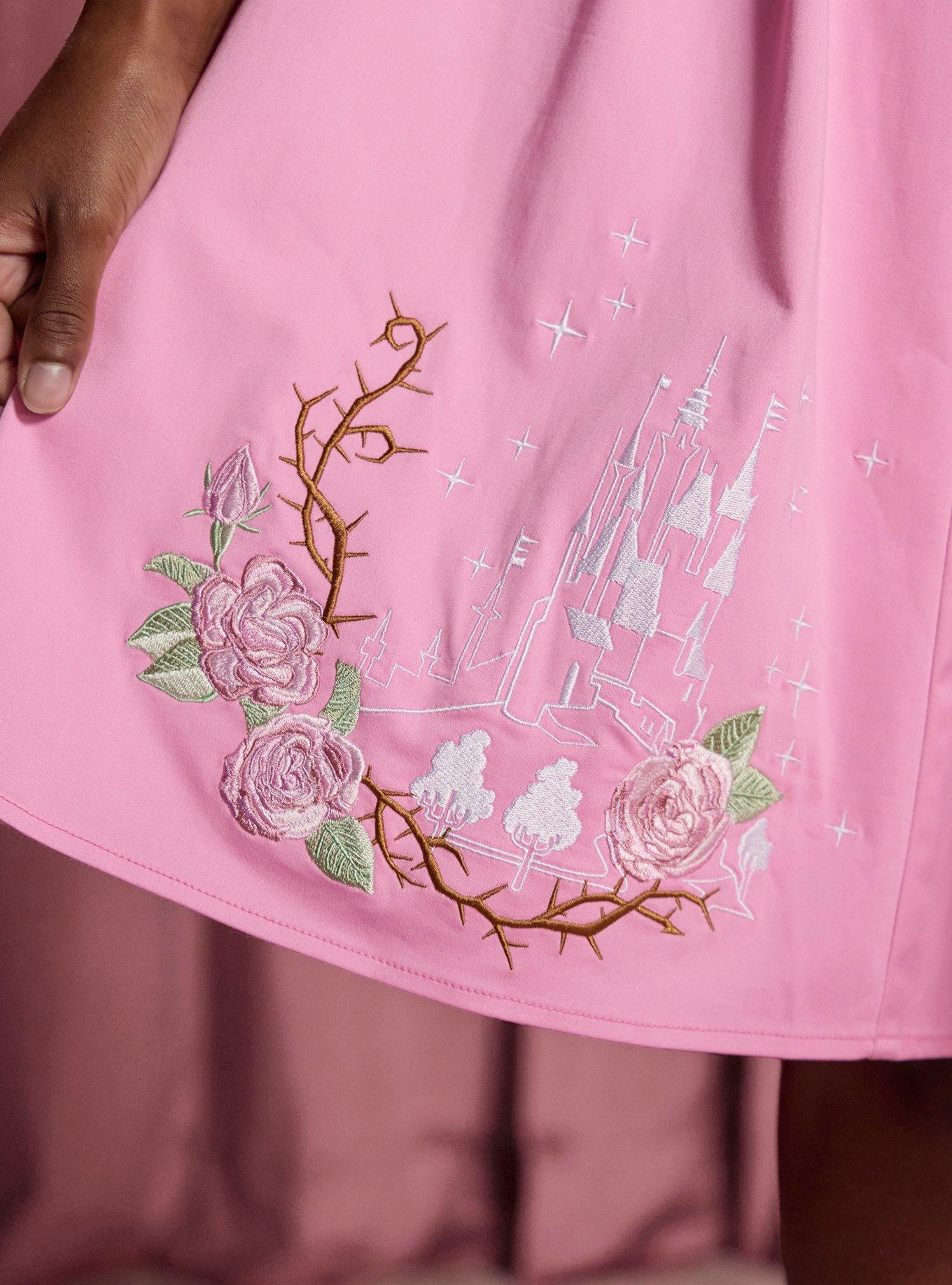 Her Universe Disney Sleeping Beauty Aurora Off The Shoulder Dress Her Universe Exclusive, MULTI, alternate - view 5