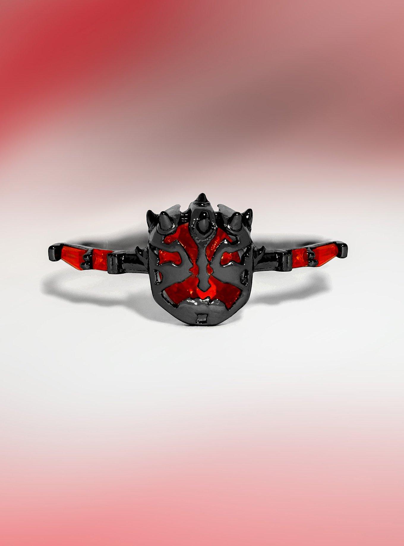 Star Wars X Girls Crew Darth Maul Ring, GUNMETAL, alternate - view 3