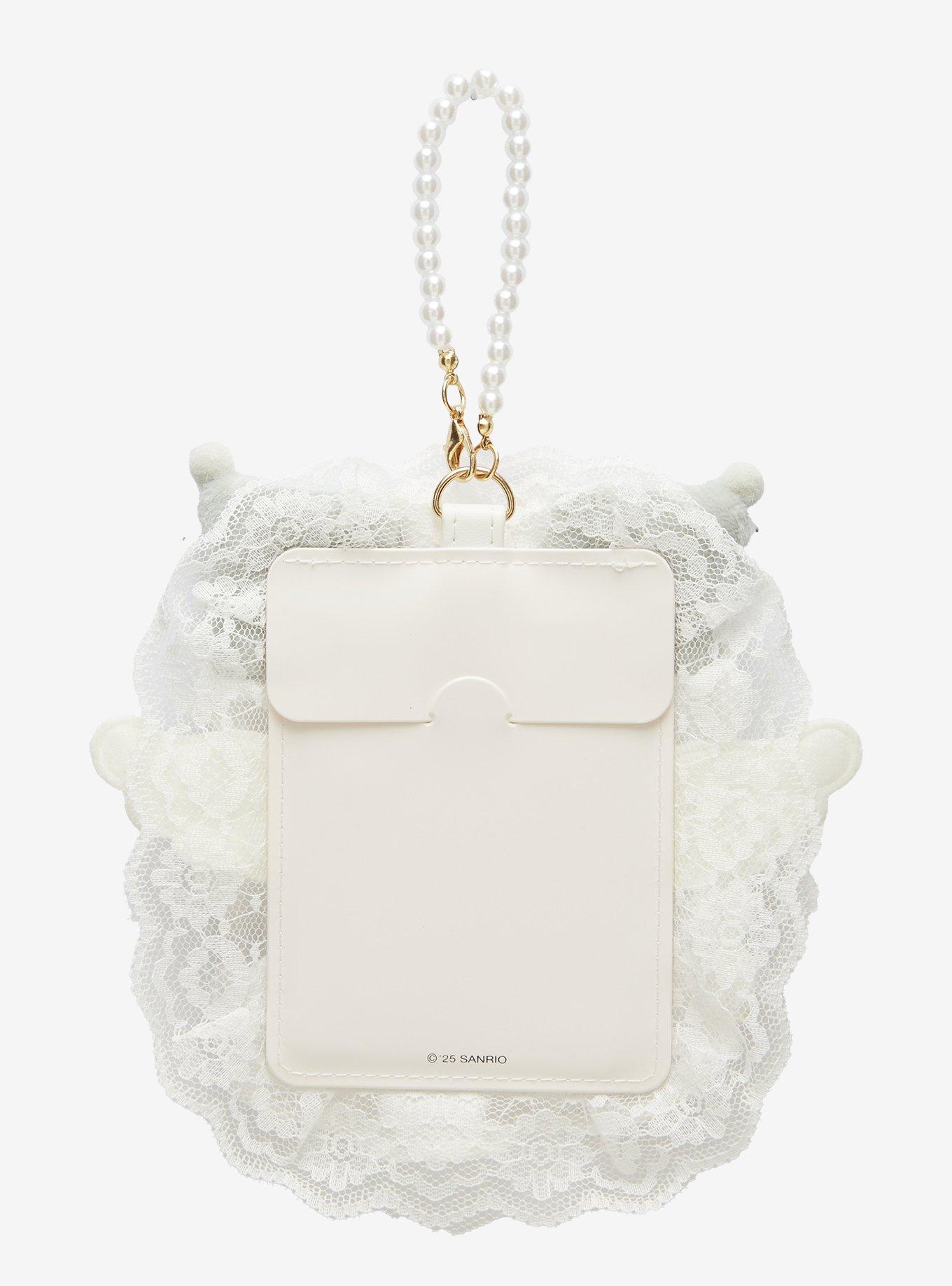 Sanrio Japan Originals Kuromi Angel Photo ID Holder Bag Charm, , hi-res