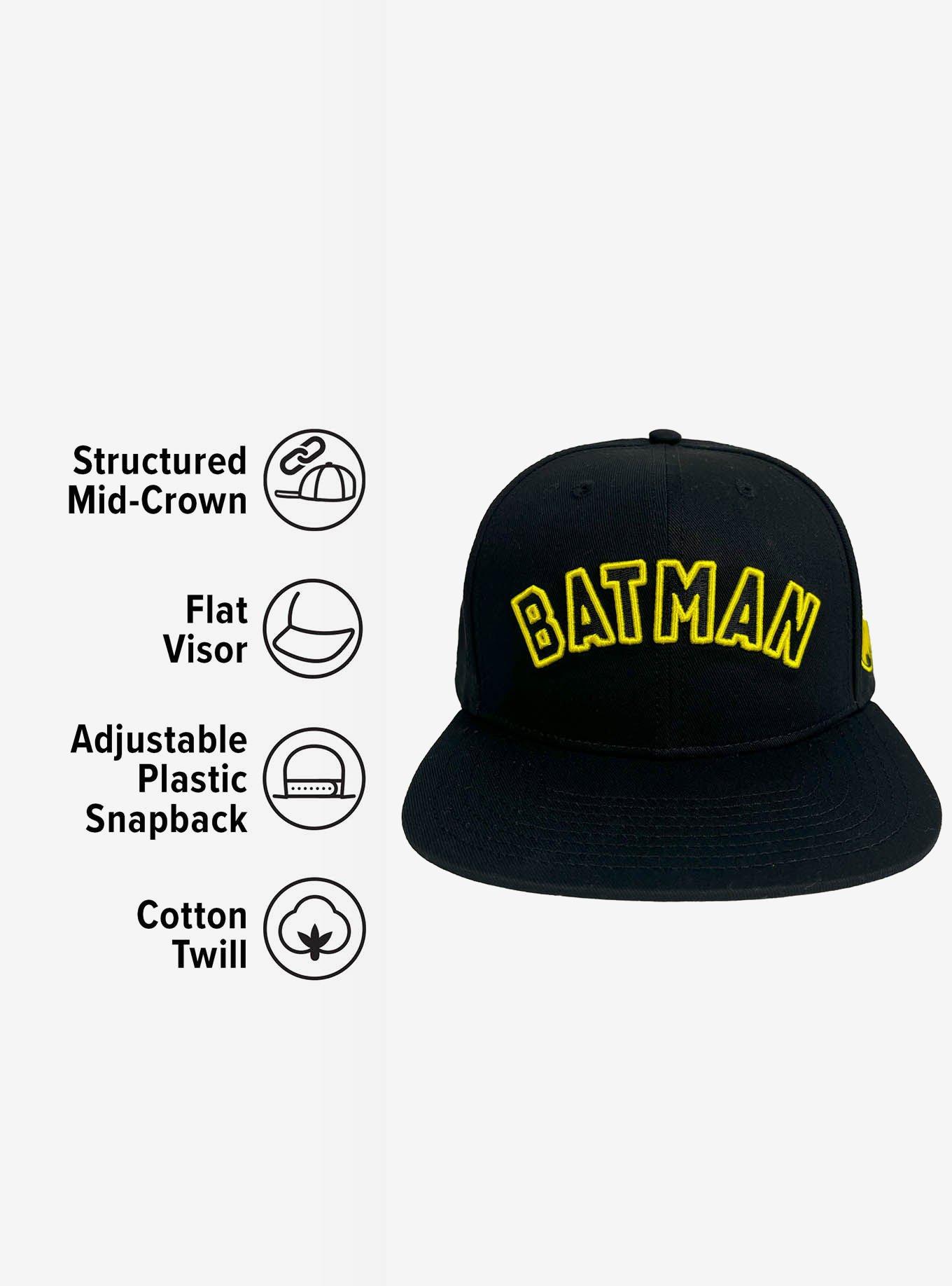 DC Comics Batman Arc Flat Brim Ball Cap, , alternate