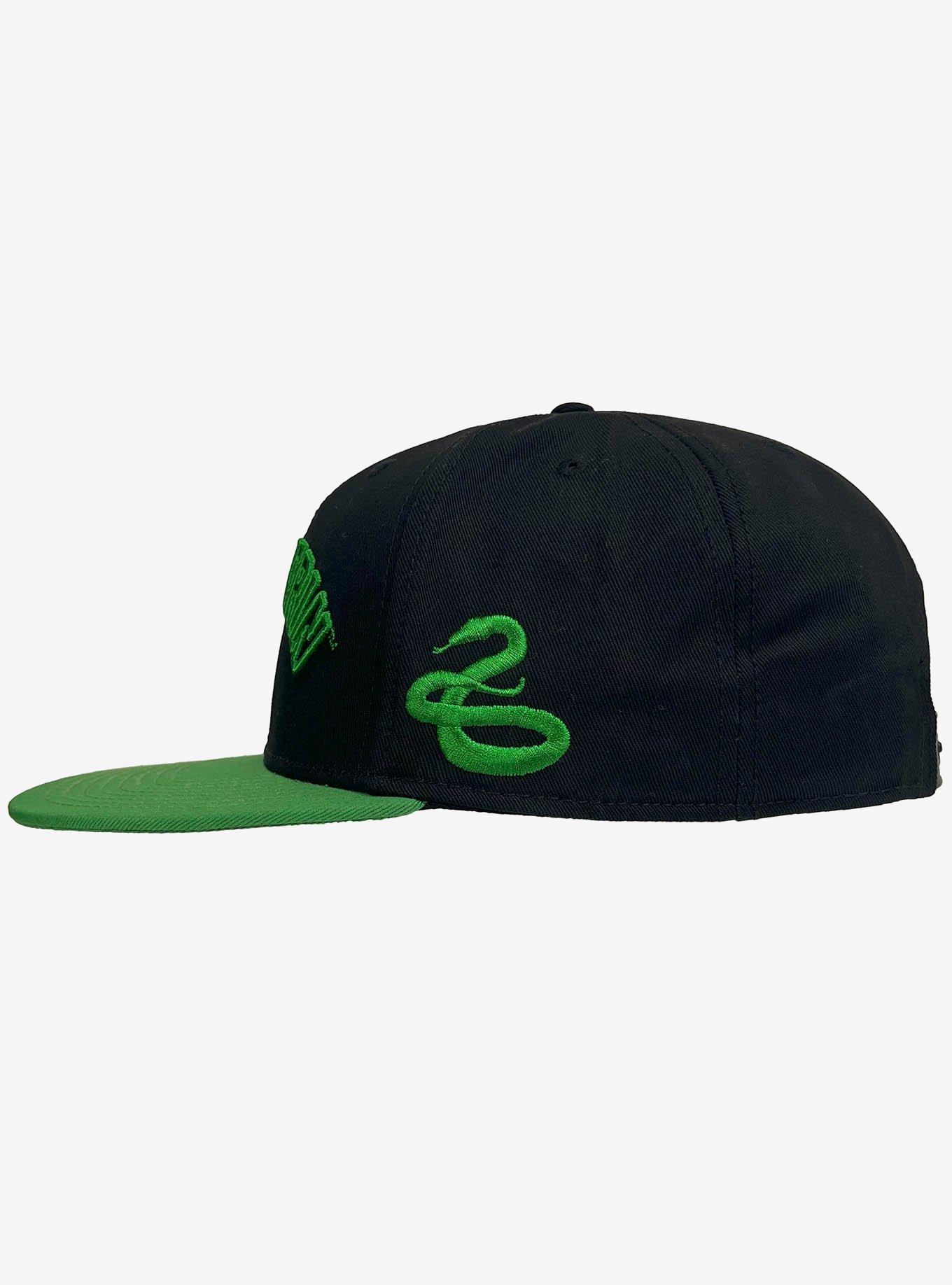 Harry Potter Slytherin Arch Flat Brim Ball Cap, , alternate
