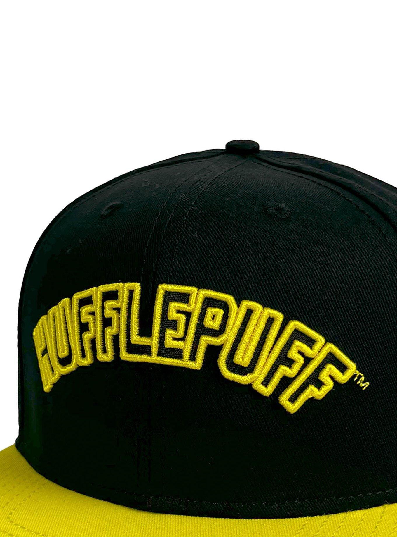 Harry Potter Hufflepuff Arch Flat Brim Ball Cap, , hi-res