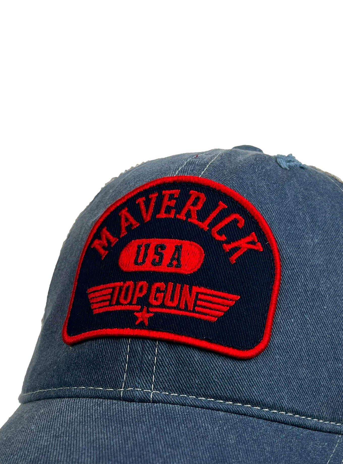 Top Gun Maverick Arch Vintage Trucker Cap, , hi-res