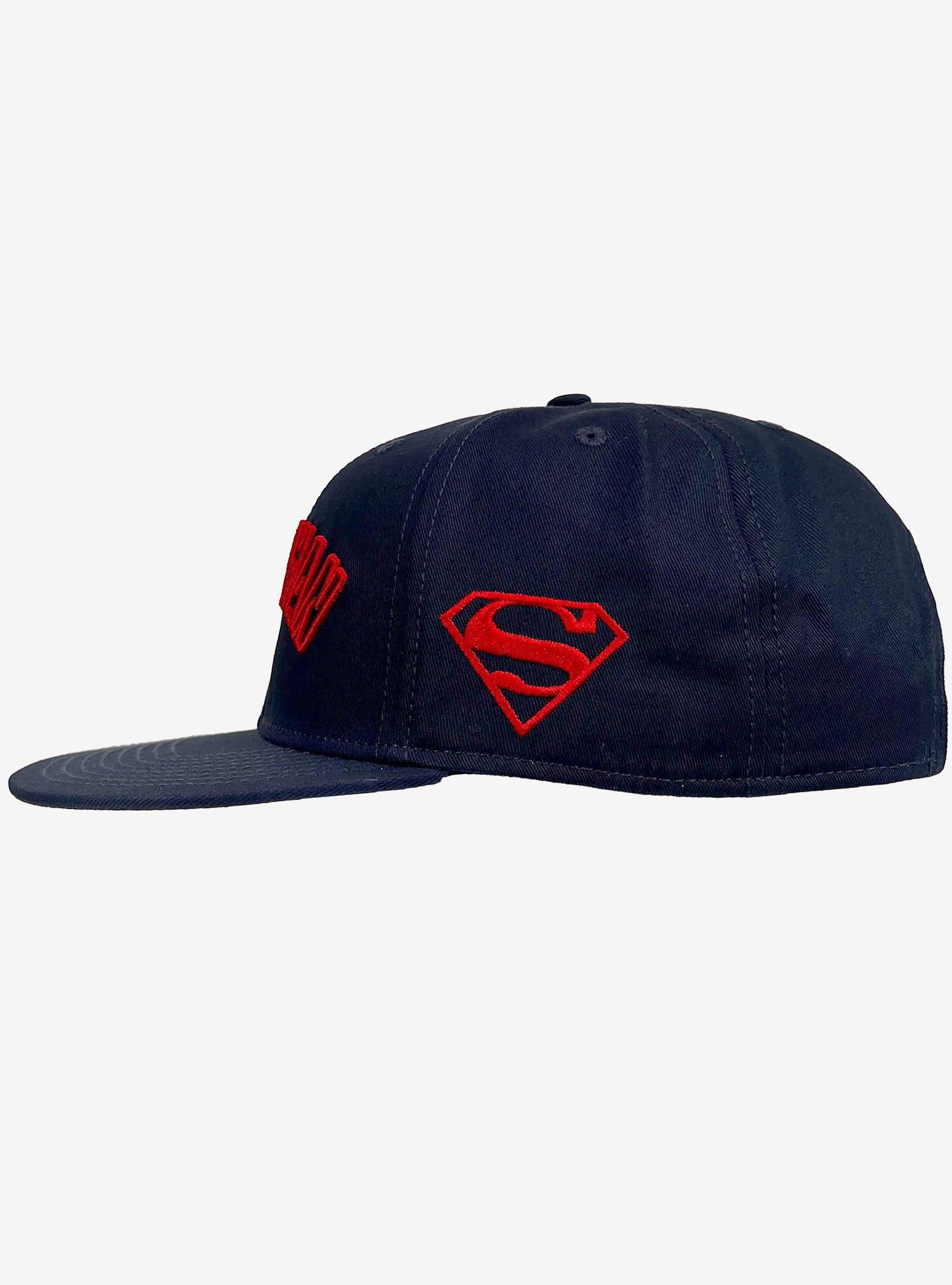 DC Comics Superman Arc Flat Brim Ball Cap, , alternate