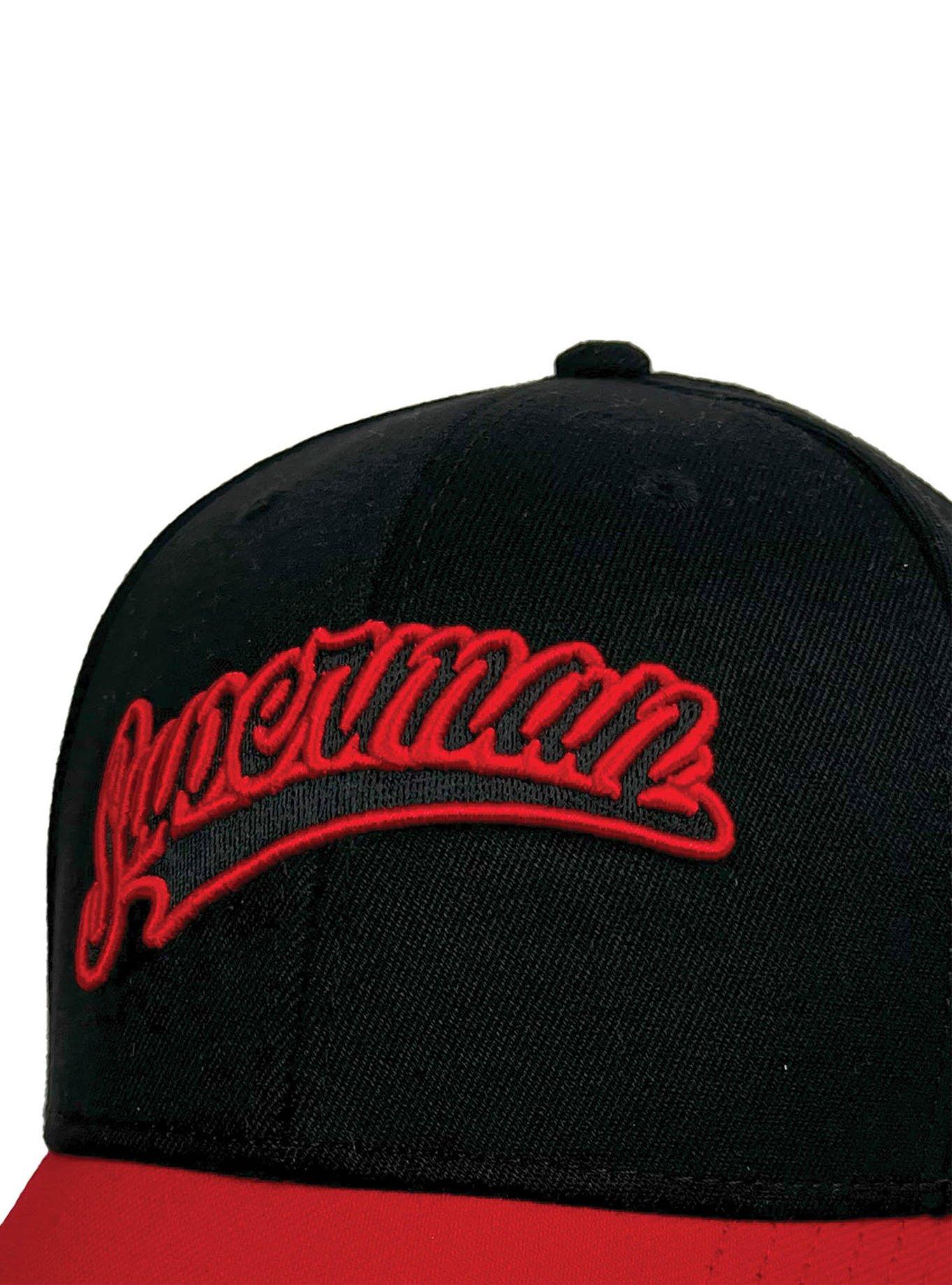 DC Comics Superman Tail 6 Panel Structured Strech Fit Ball Cap, , hi-res