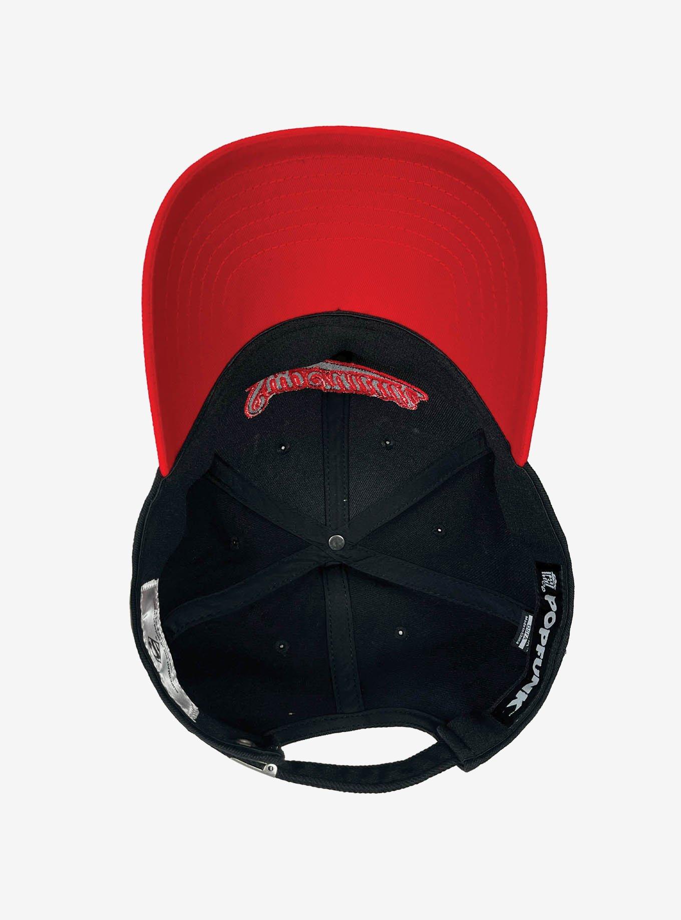 DC Comics Superman Tail 6 Panel Structured Strech Fit Ball Cap, , alternate