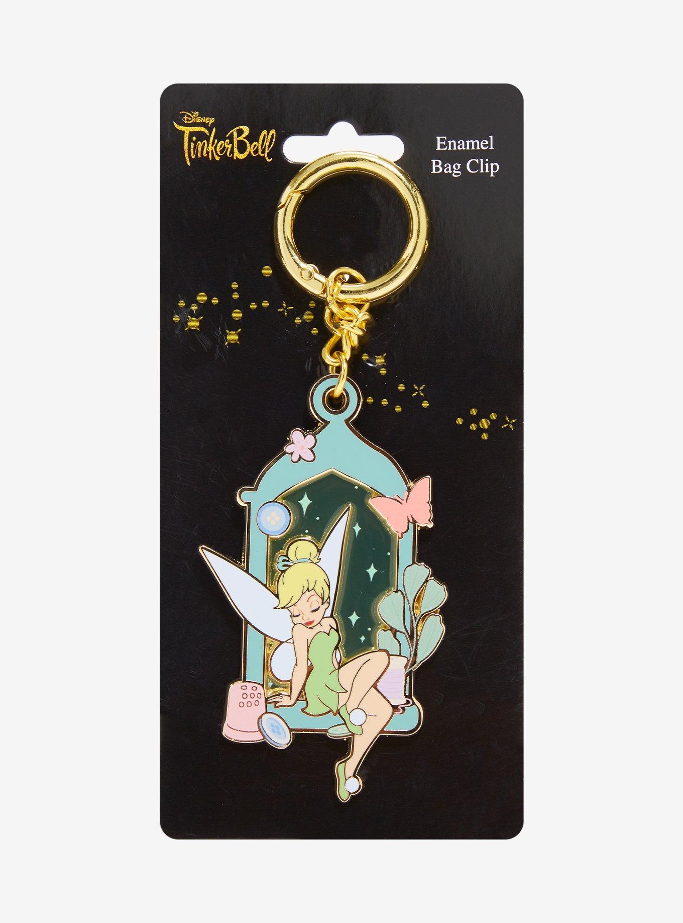 Disney Peter Pan Tinker Bell Vanity Enamel Keychain - BoxLunch Exclusive, , alternate - view 3
