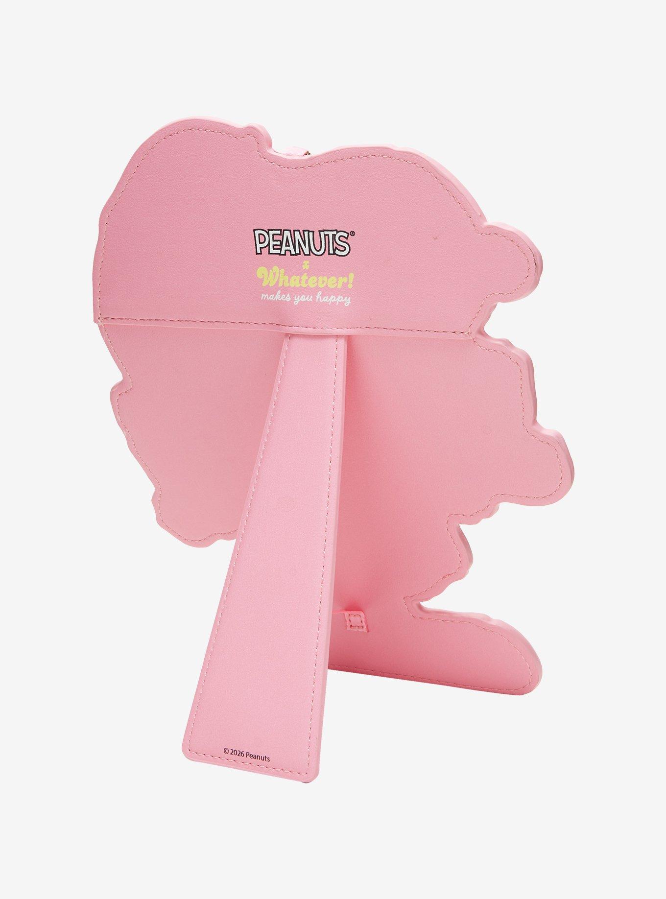 Whatever! Makes You Happy x Peanuts Floral Bow Snoopy Stand Keychain, , alternate - view 3