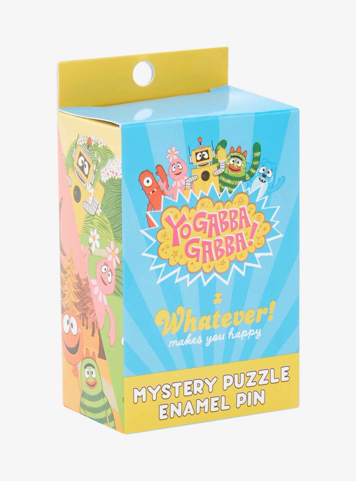 Whatever! Makes you Happy x Yo Gabba Gabba! Blind Box Puzzle Enamel Pin, , alternate - view 3