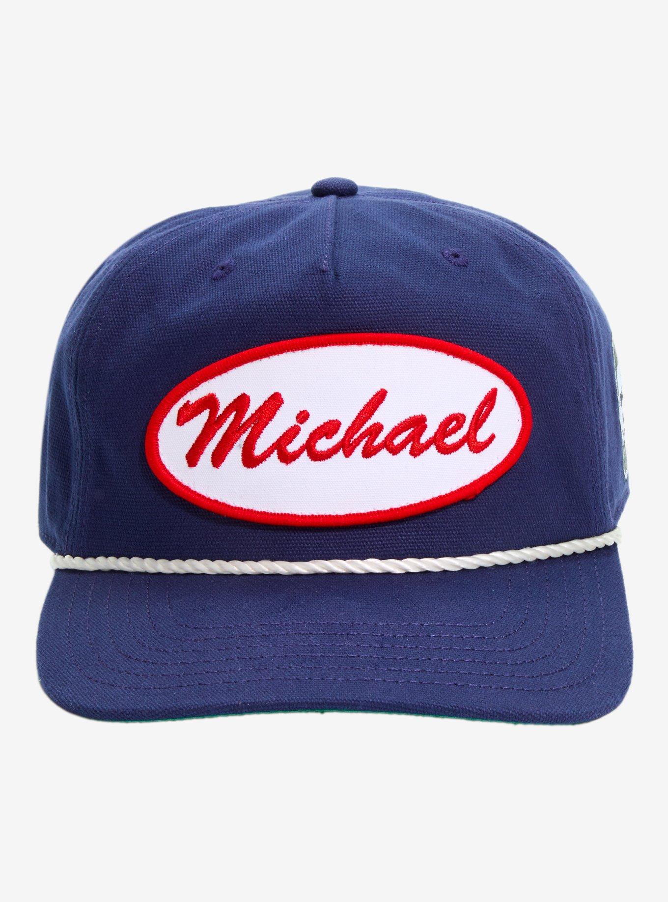 Halloween Michael Myers Nameplate Snapback Hat, , hi-res