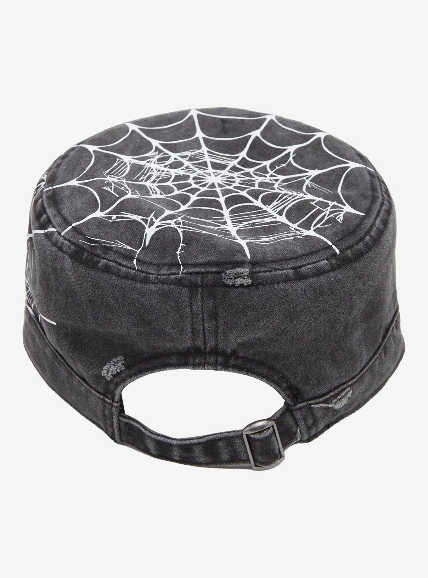 Spiderweb Spider Stud Cadet Hat, , alternate - view 3