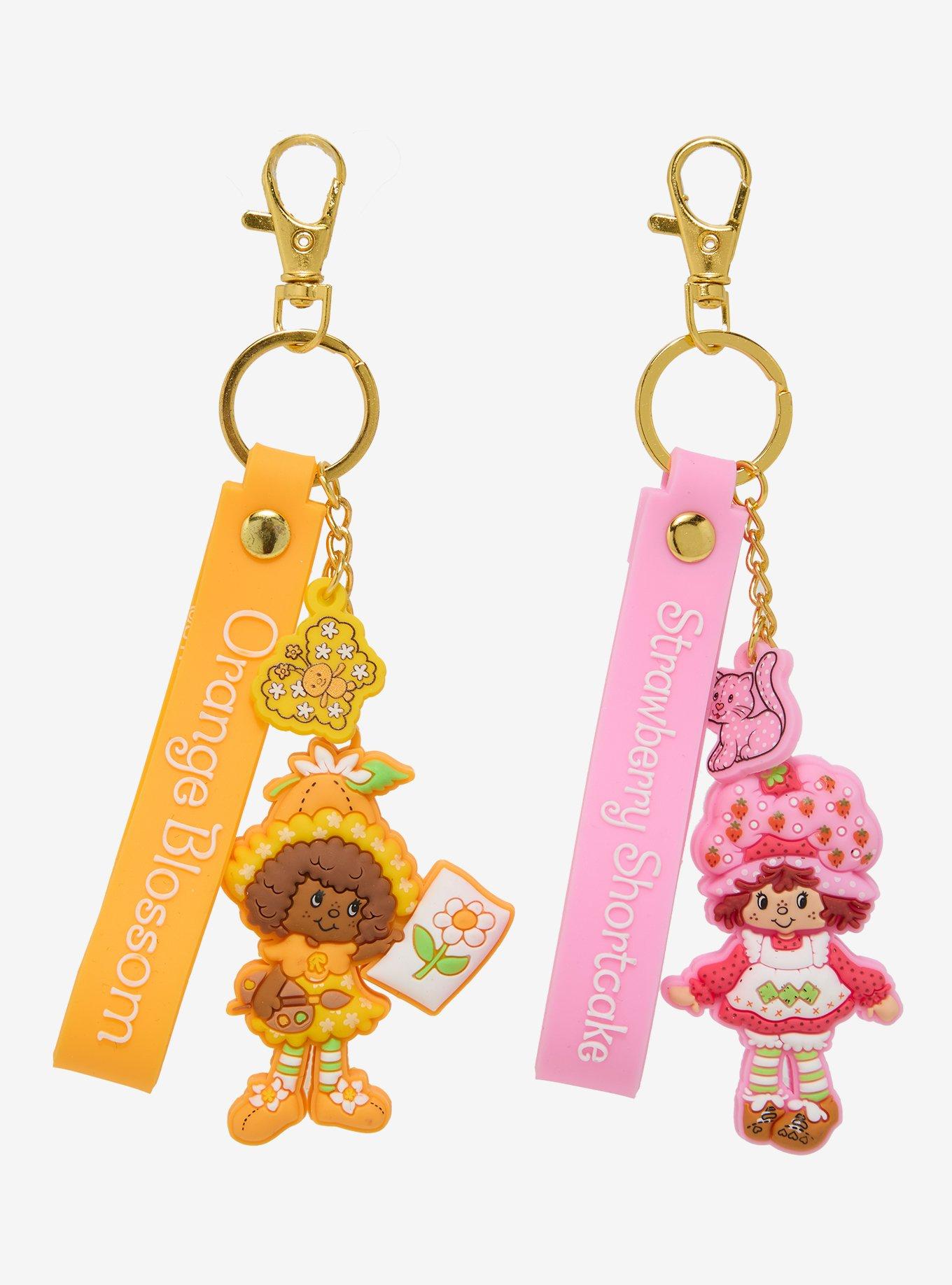 Strawberry Shortcake Orange Blossom & Strawberry Shortcake Multi Charm Keychain Set, , hi-res