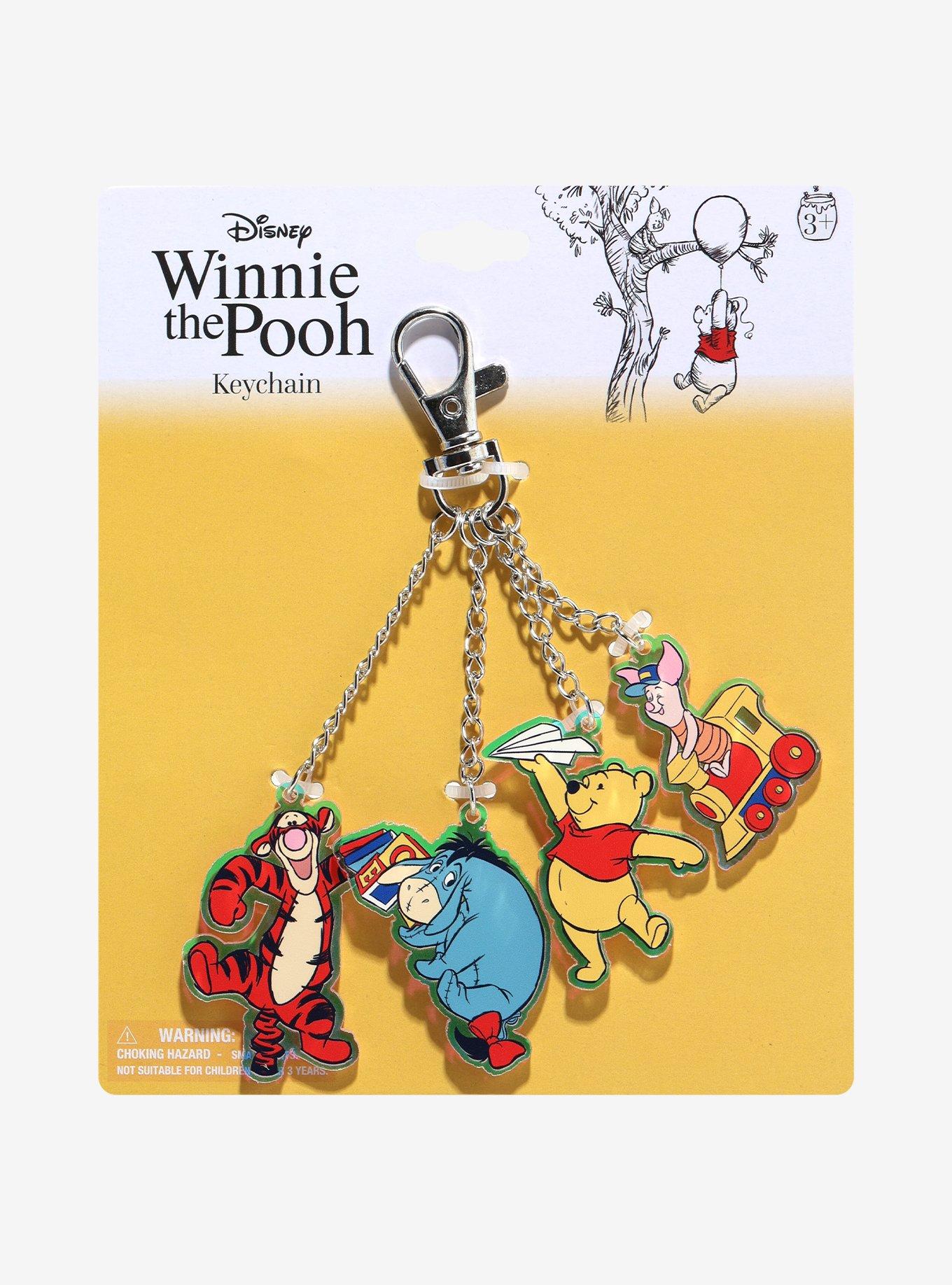Disney Winnie the Pooh Multi-Charm Keychain, , hi-res