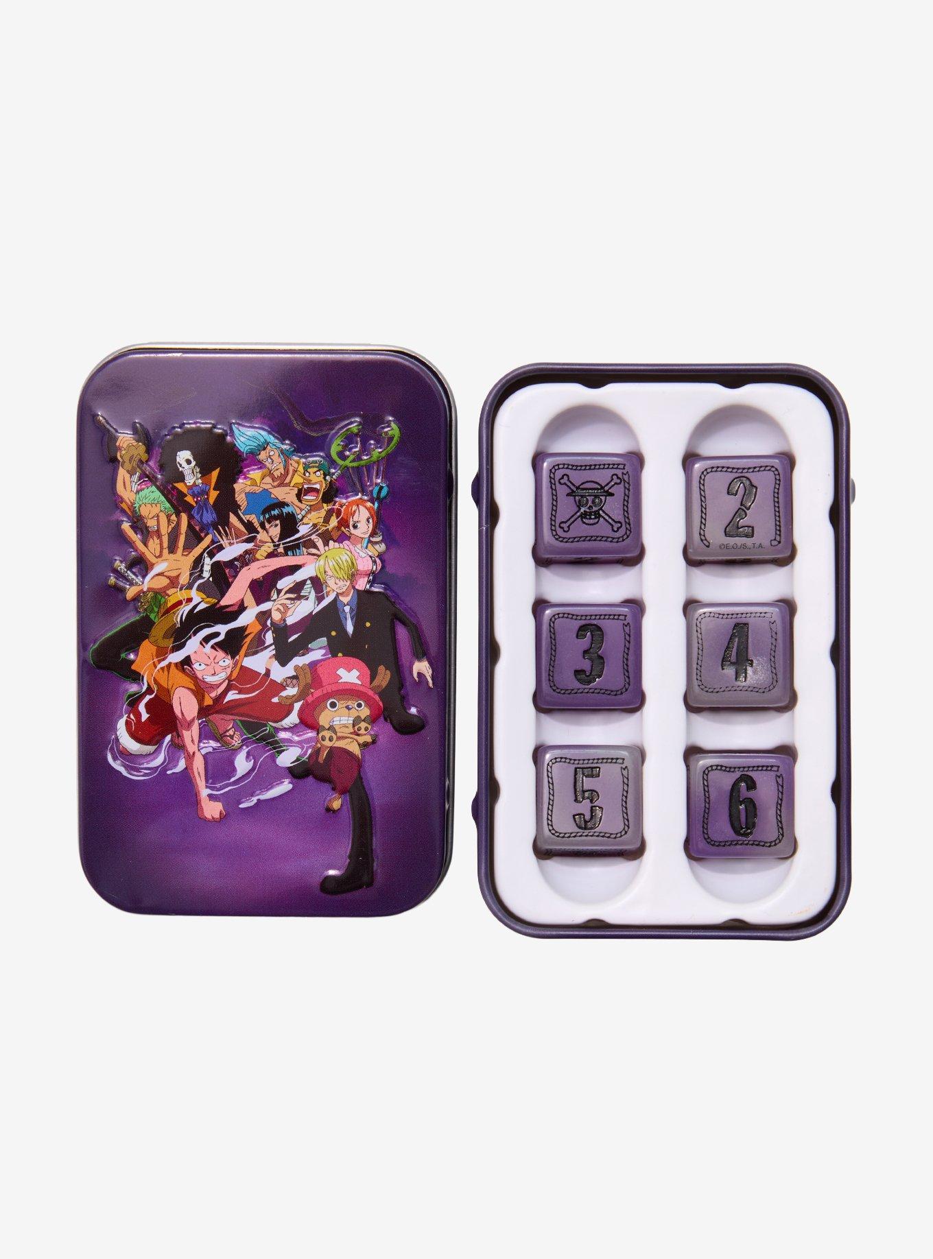 One Piece Glow-In-The-Dark Dice Set Hot Topic Exclusive, , alternate - view 4