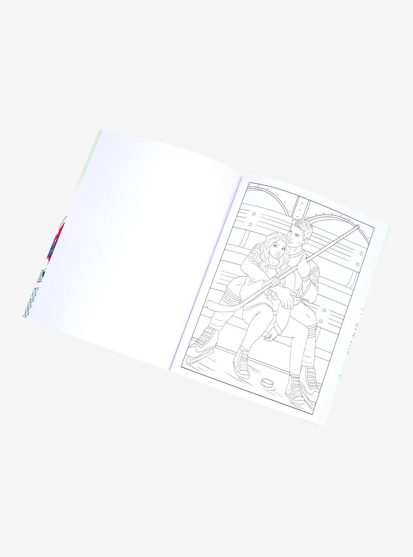 Love On The Ice Coloring Book, , alternate