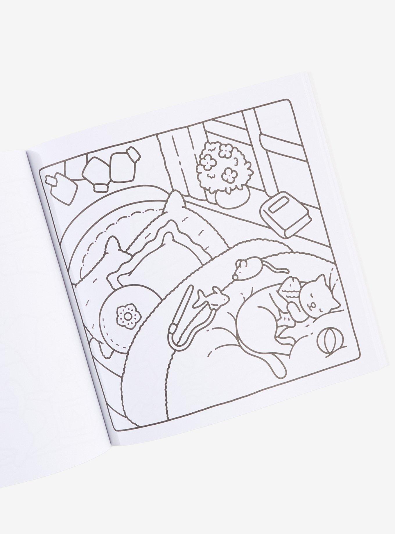 Cat Moments: Meow Life Coloring Book, , hi-res