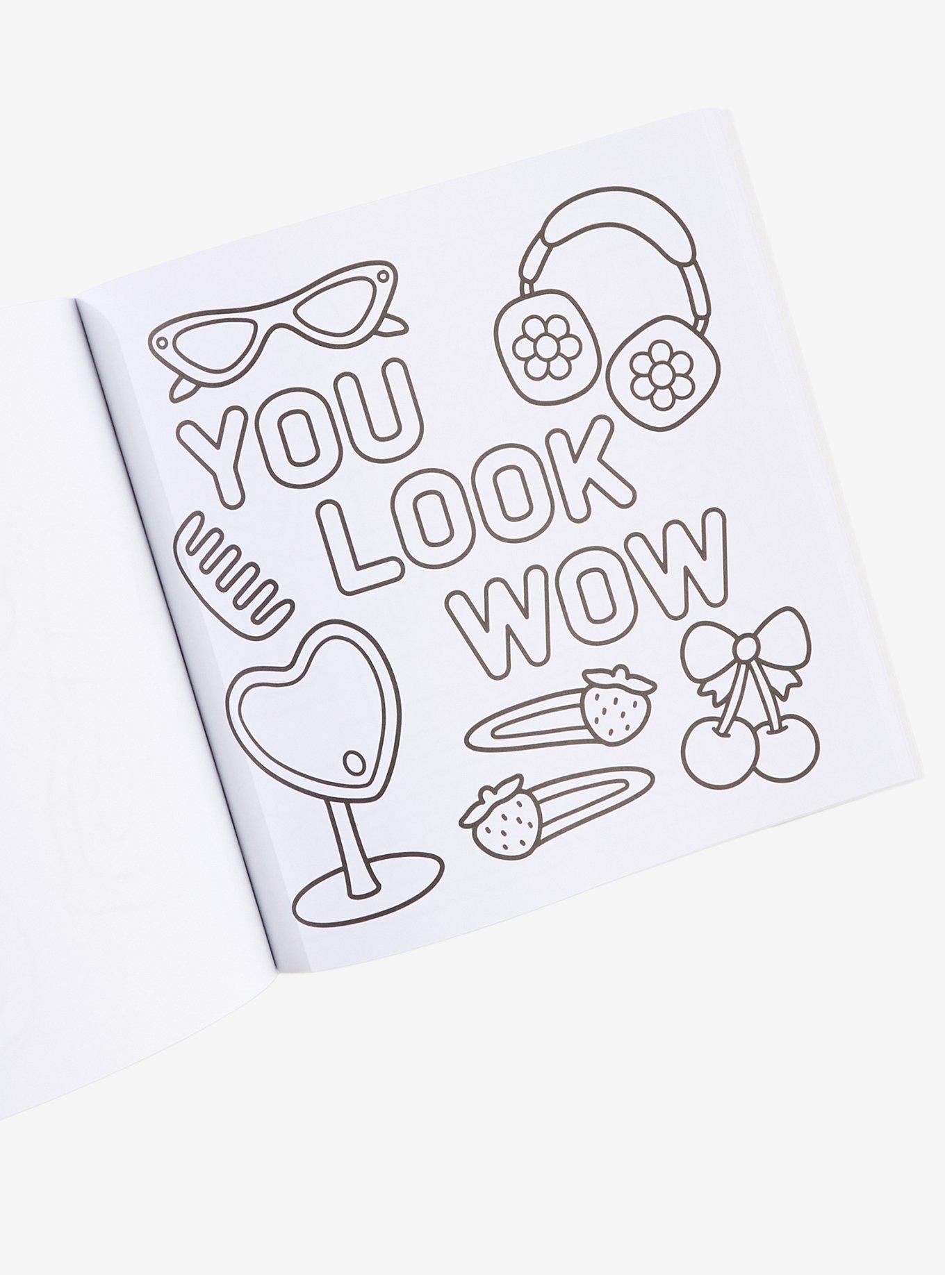 Self-Love: Girl Therapy Coloring Book, , hi-res