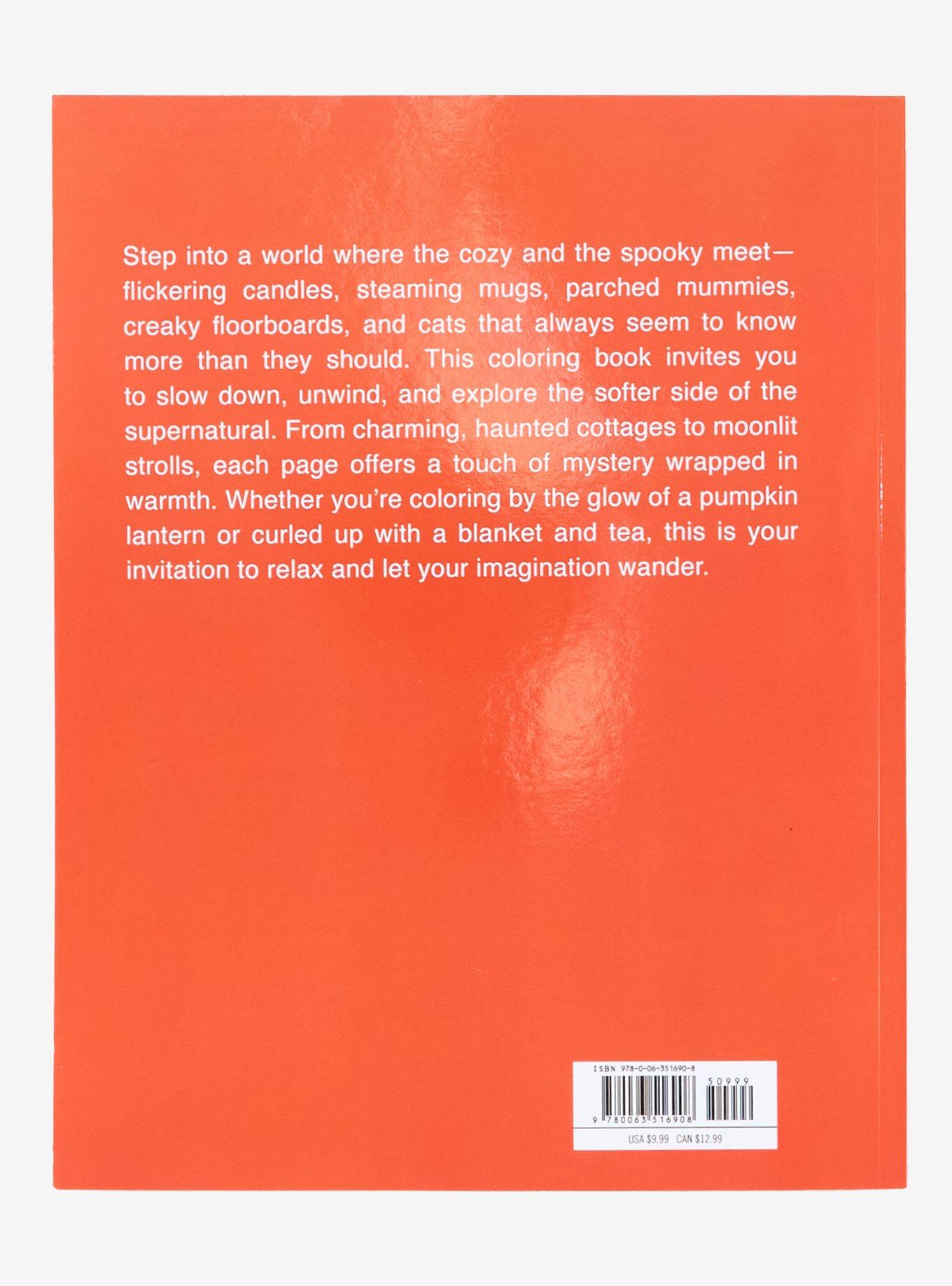 Cozy Spooky Halloween Coloring Book, , alternate