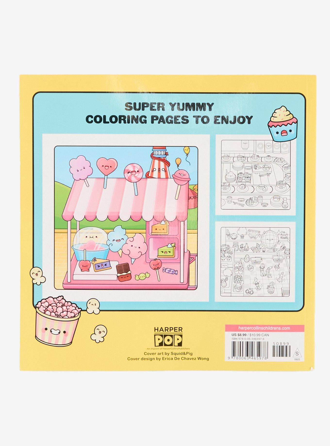 Cozy Coloring Food & Snacks: A Comfy Vibes Coloring Book, , alternate