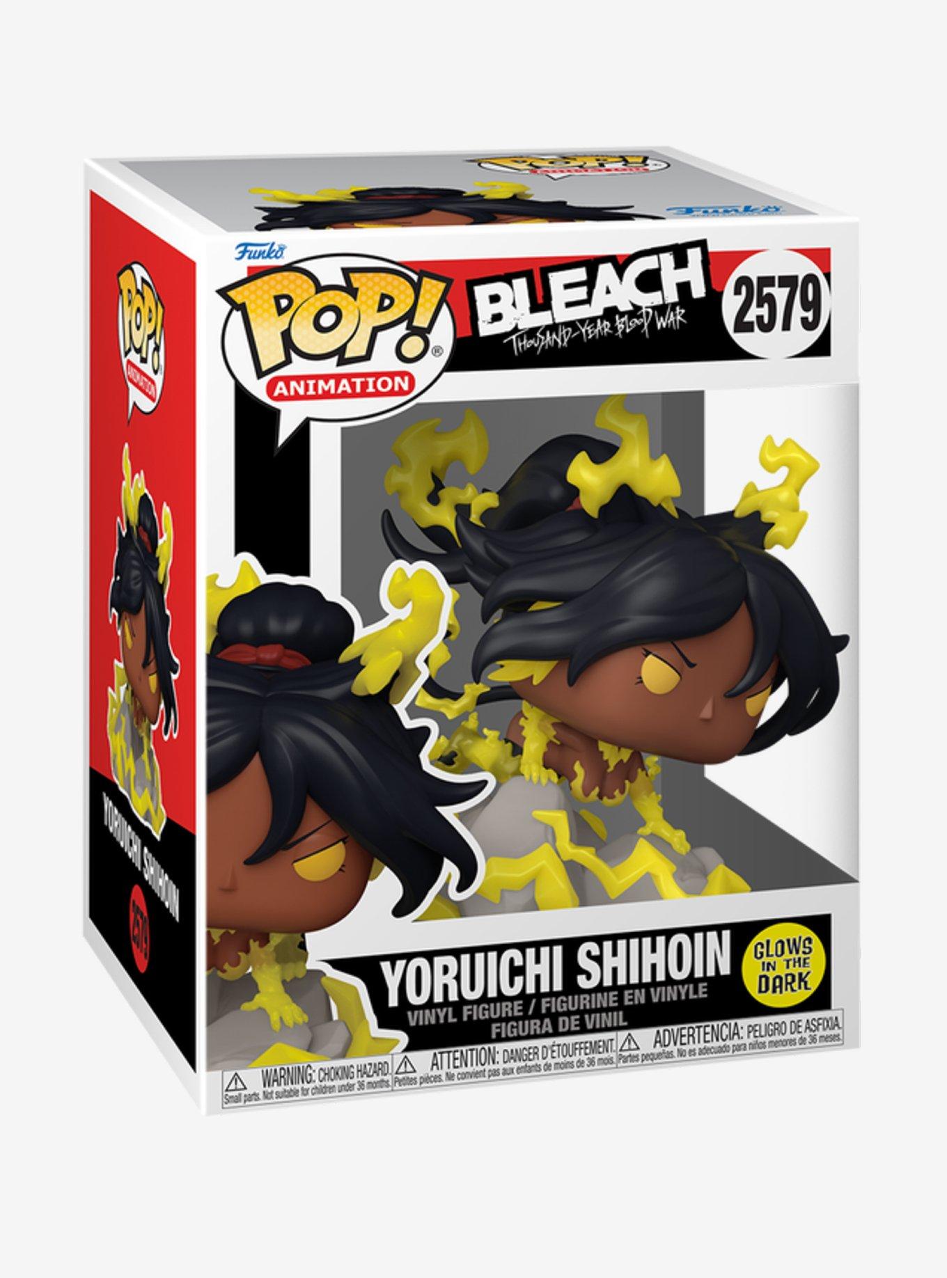 Funko BLEACH Thousand-Year Blood War Pop! Animation Yoruichi Shihoin Glow-In-The-Dark Vinyl Figure, , alternate - view 3