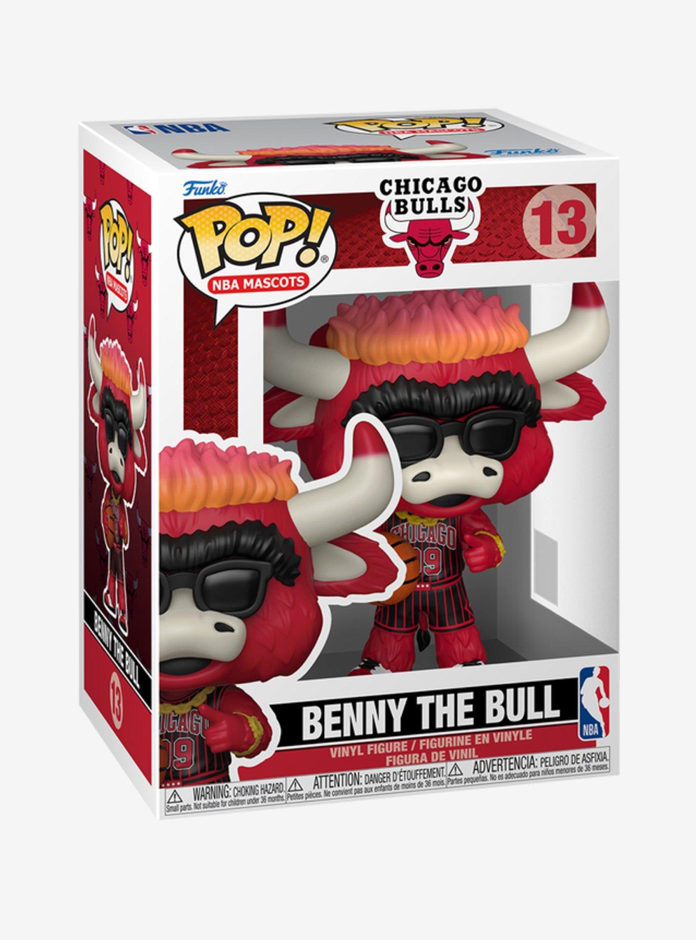 Funko Chicago Bulls Pop! NBA Mascots Benny The Bull Vinyl Figure, , alternate - view 2
