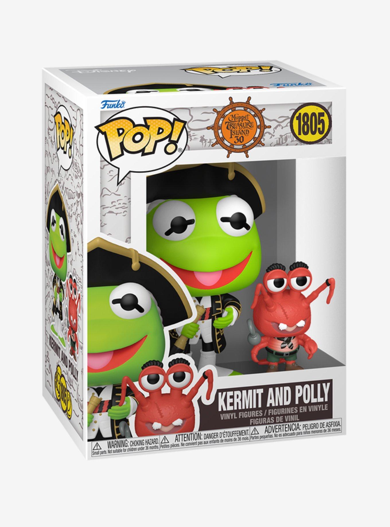 Funko Disney Muppet Treasure Island Kermit & Polly Vinyl Figure Set, , alternate - view 2