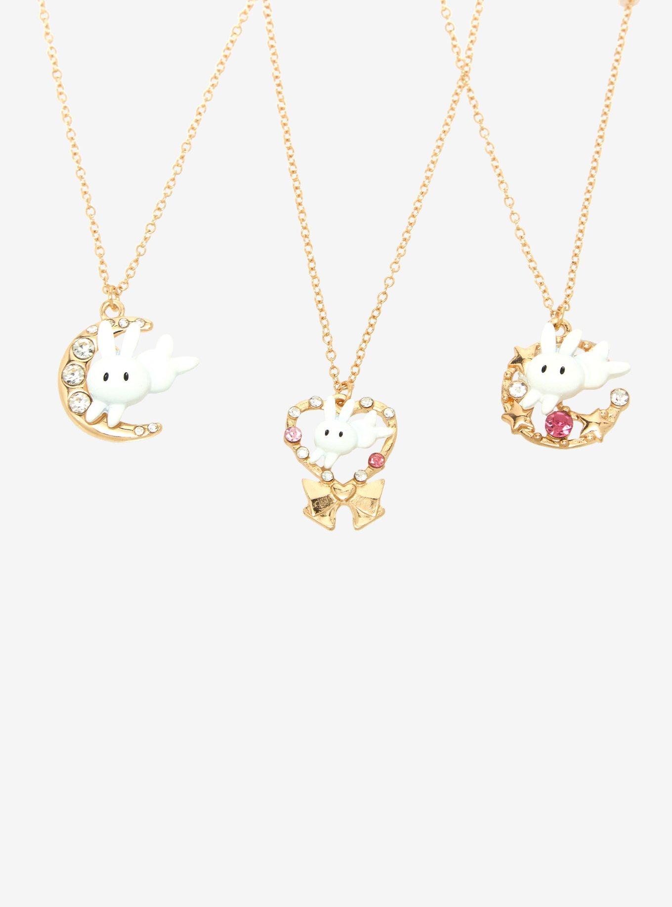 Sailor Moon Rabbit Charm Blind Box Necklace - BoxLunch Exclusive, , alternate - view 2