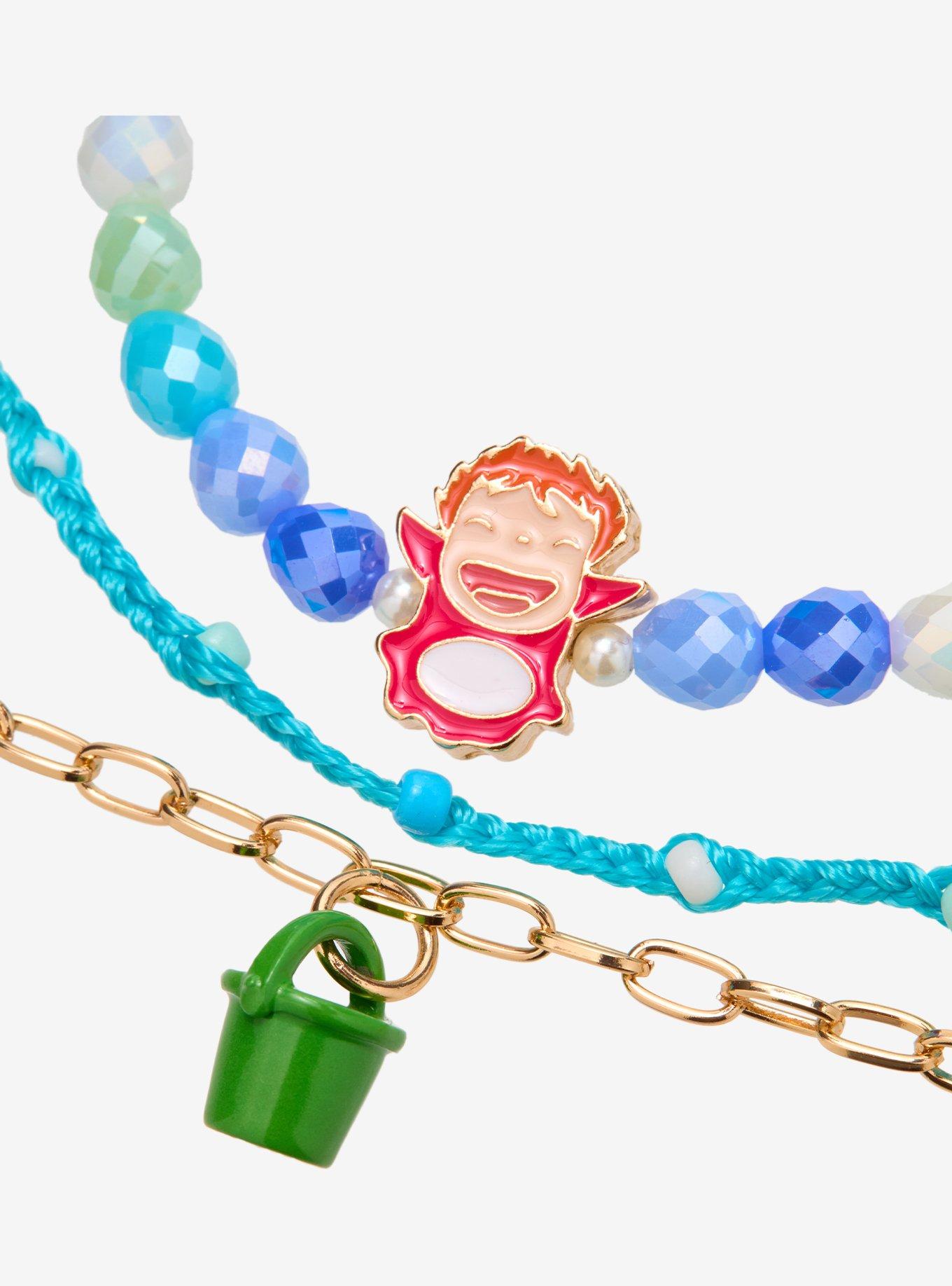 Studio Ghibli&reg; Ponyo Bracelet Set &mdash; BoxLunch Exclusive, , alternate