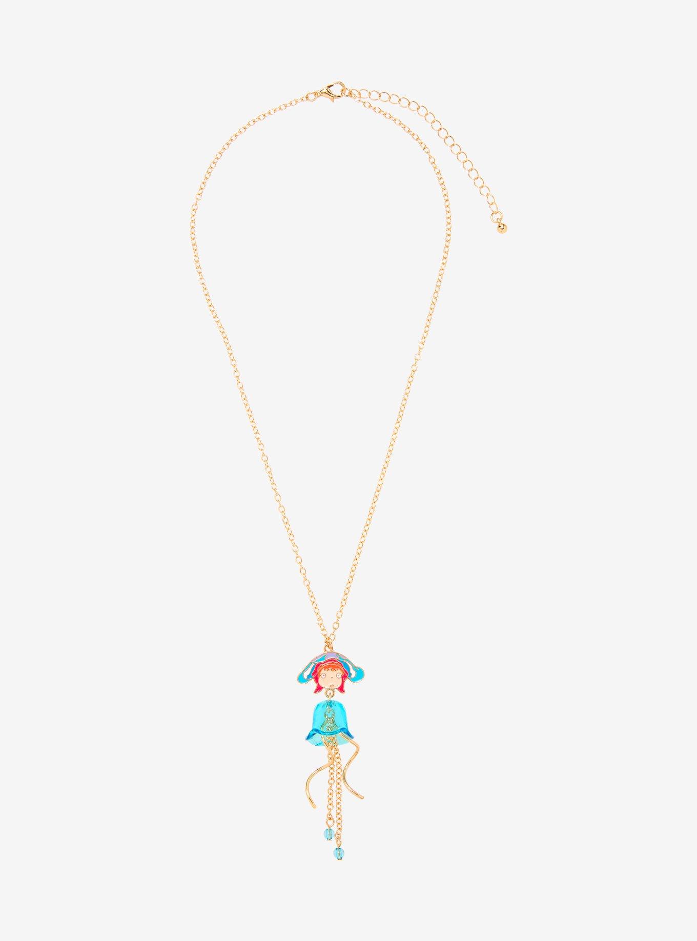 Studio Ghibli&reg; Ponyo Jellyfish Dangling Necklace &mdash; BoxLunch Exclusive, , hi-res