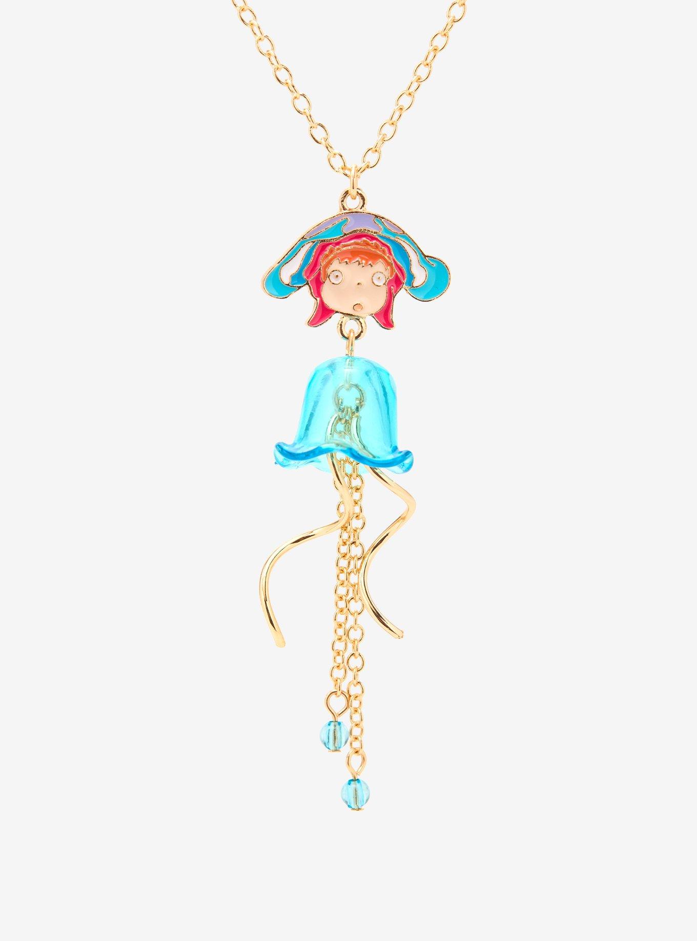 Studio Ghibli&reg; Ponyo Jellyfish Dangling Necklace &mdash; BoxLunch Exclusive, , alternate