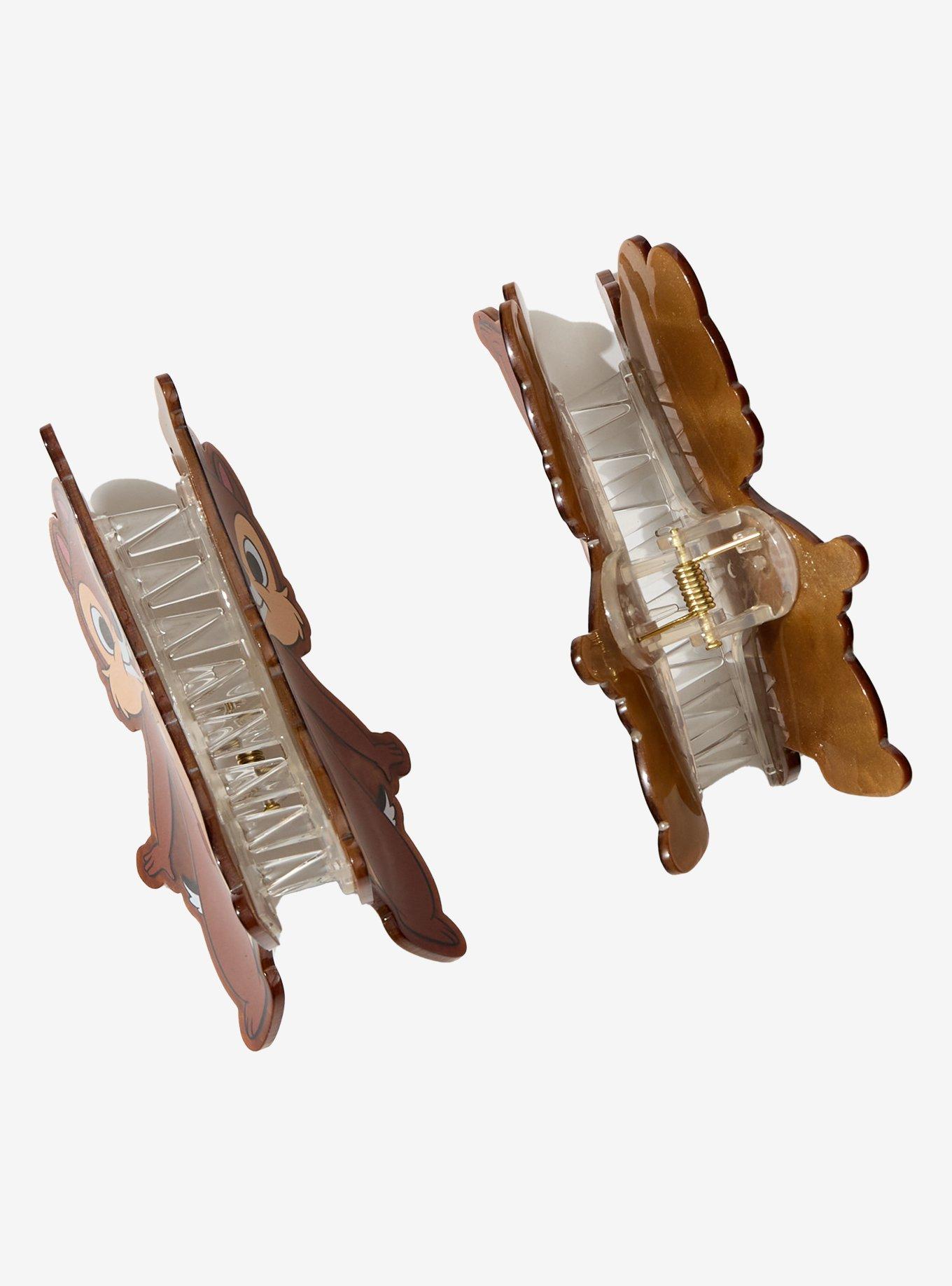 Disney Chip & Dale Figural Claw Clip Set - BoxLunch Exclusive, , hi-res