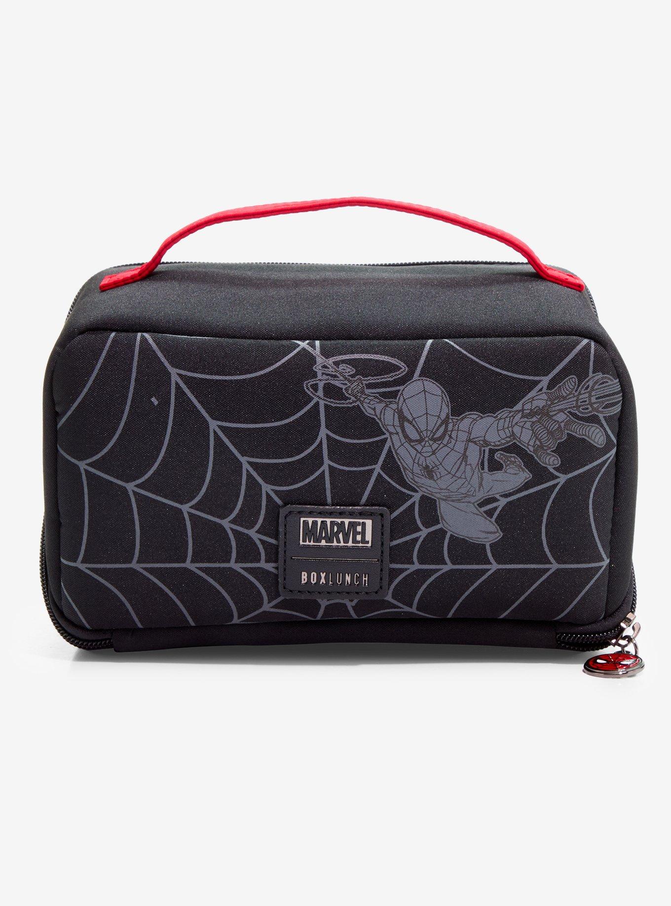 Marvel Spider-Man Mask Lay Flat Cosmetic Bag - BoxLunch Exclusive, , alternate