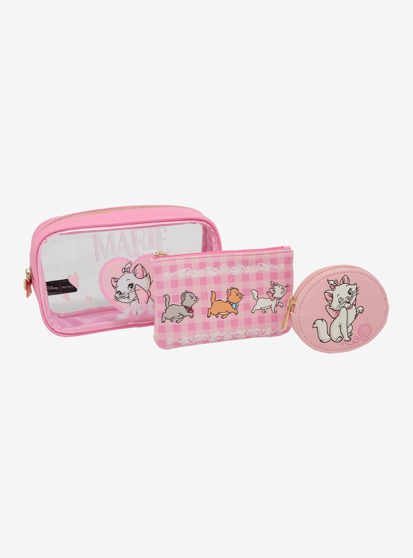 Disney The Aristocats Marie Cosmetic Bag Set - BoxLunch Exclusive, , hi-res
